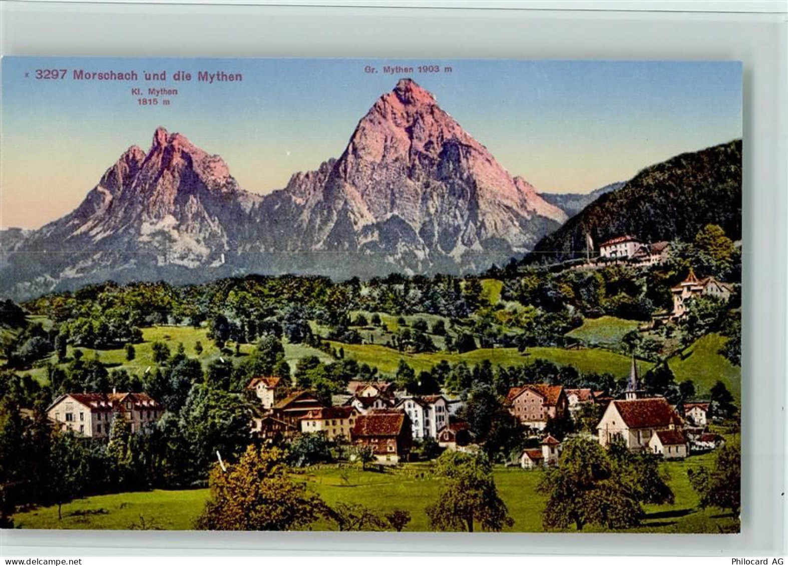 6443 Morschach - Morschach und die Mythen Kl. Mythen Gr. Mythen - 12115976