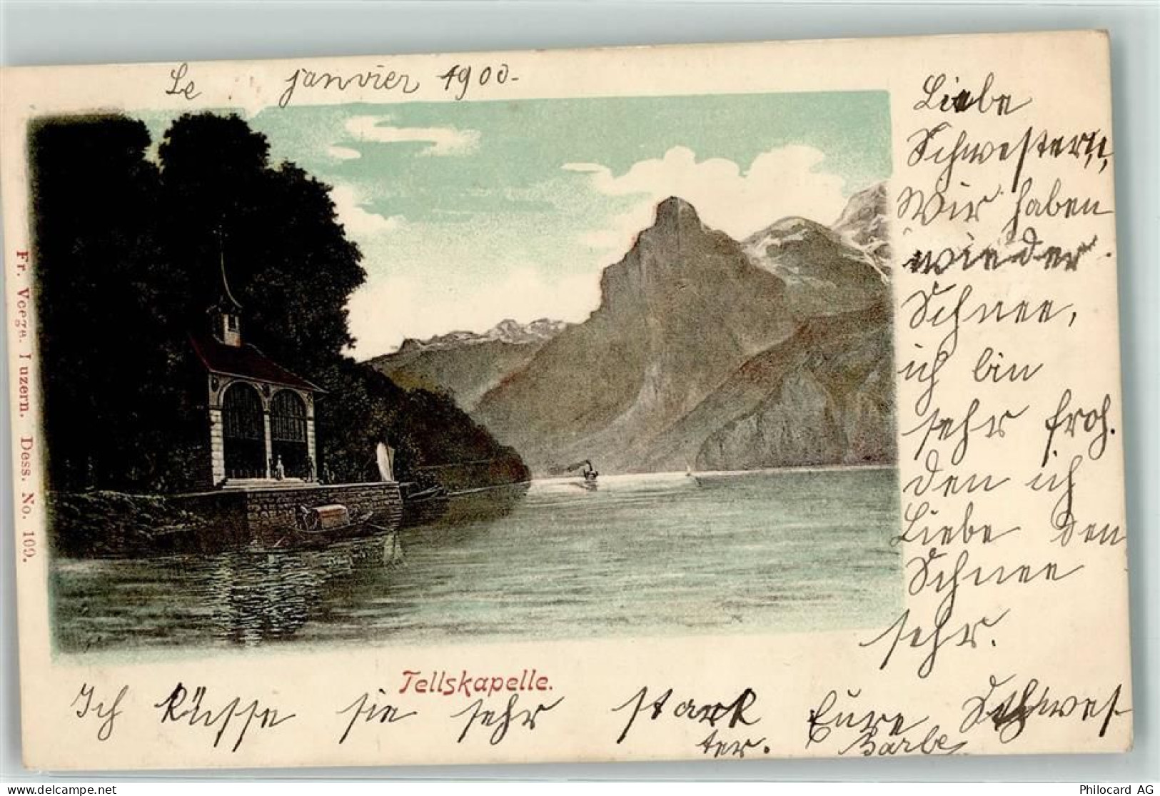 6452 Sisikon 1900 - Tellskapelle - 39404354