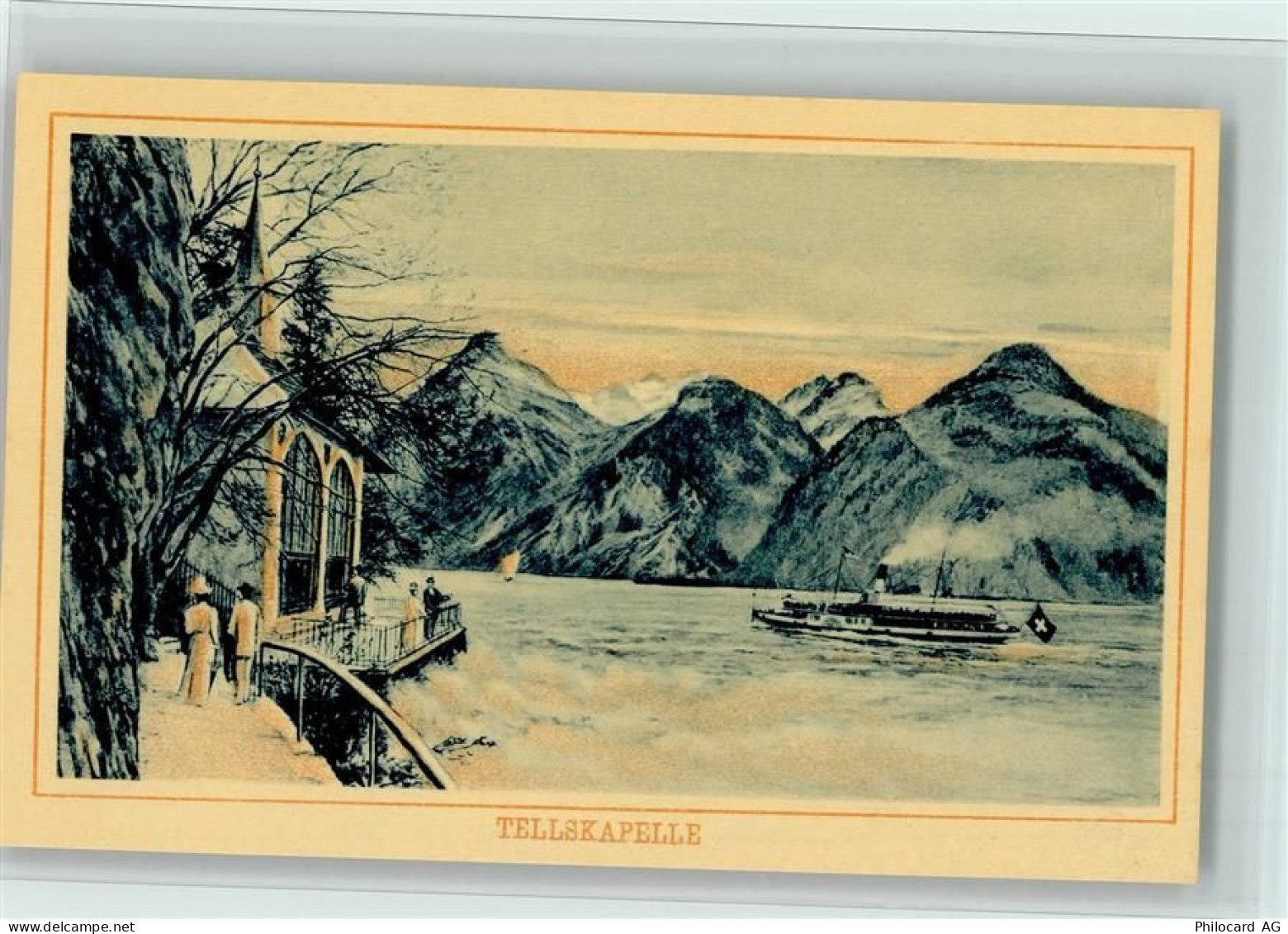 6452 Sisikon - Tellskapelle Personendampfschiff - 11062425