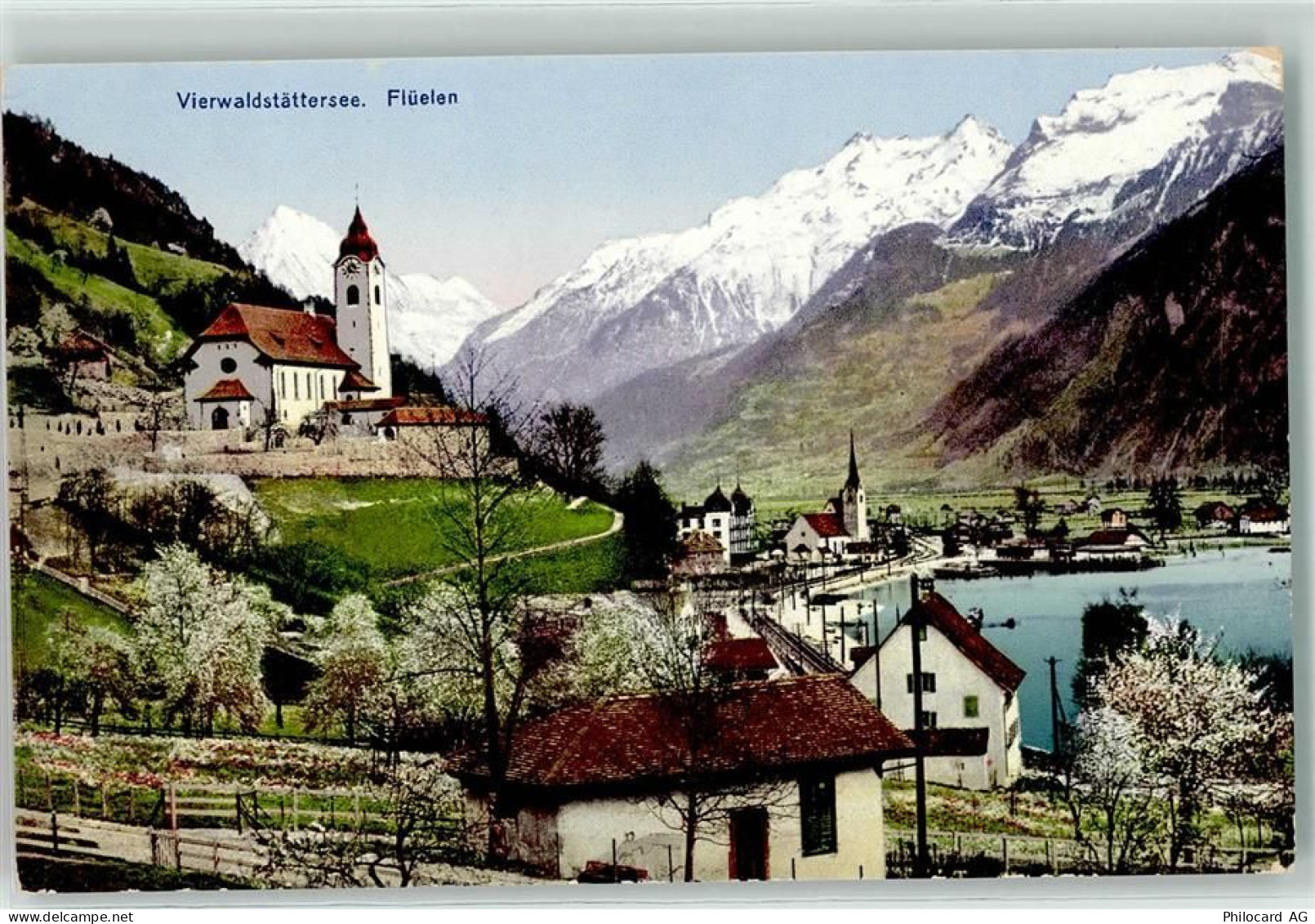 6454 Flüelen - Vierwaldstättersee Baumblüte - 13905043