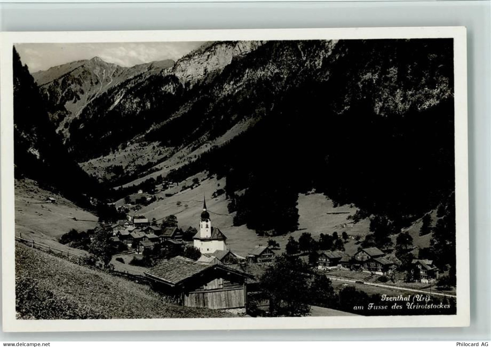 6461 Isenthal 1931 Foto AK Vue generale, gute Erhaltung AK - 13077962