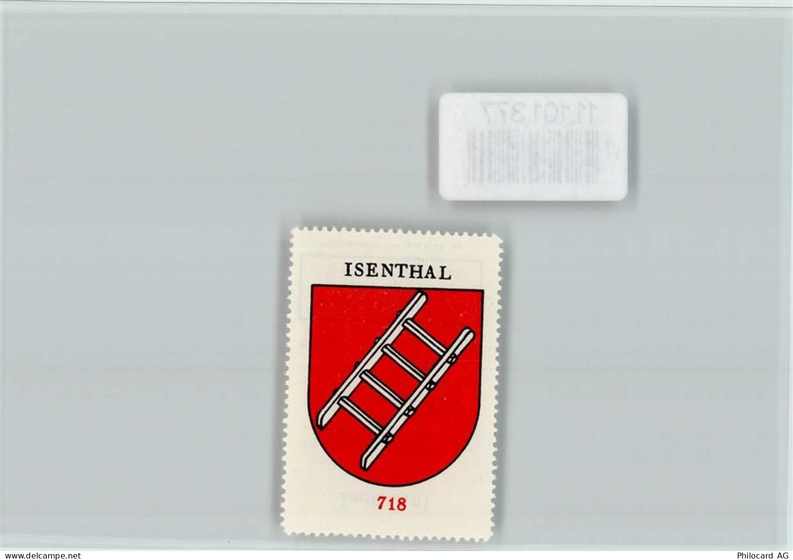 6461 Isenthal - Vignette Wappen Kaffee Hag ca 1920-1940 Isenthal - 11101377