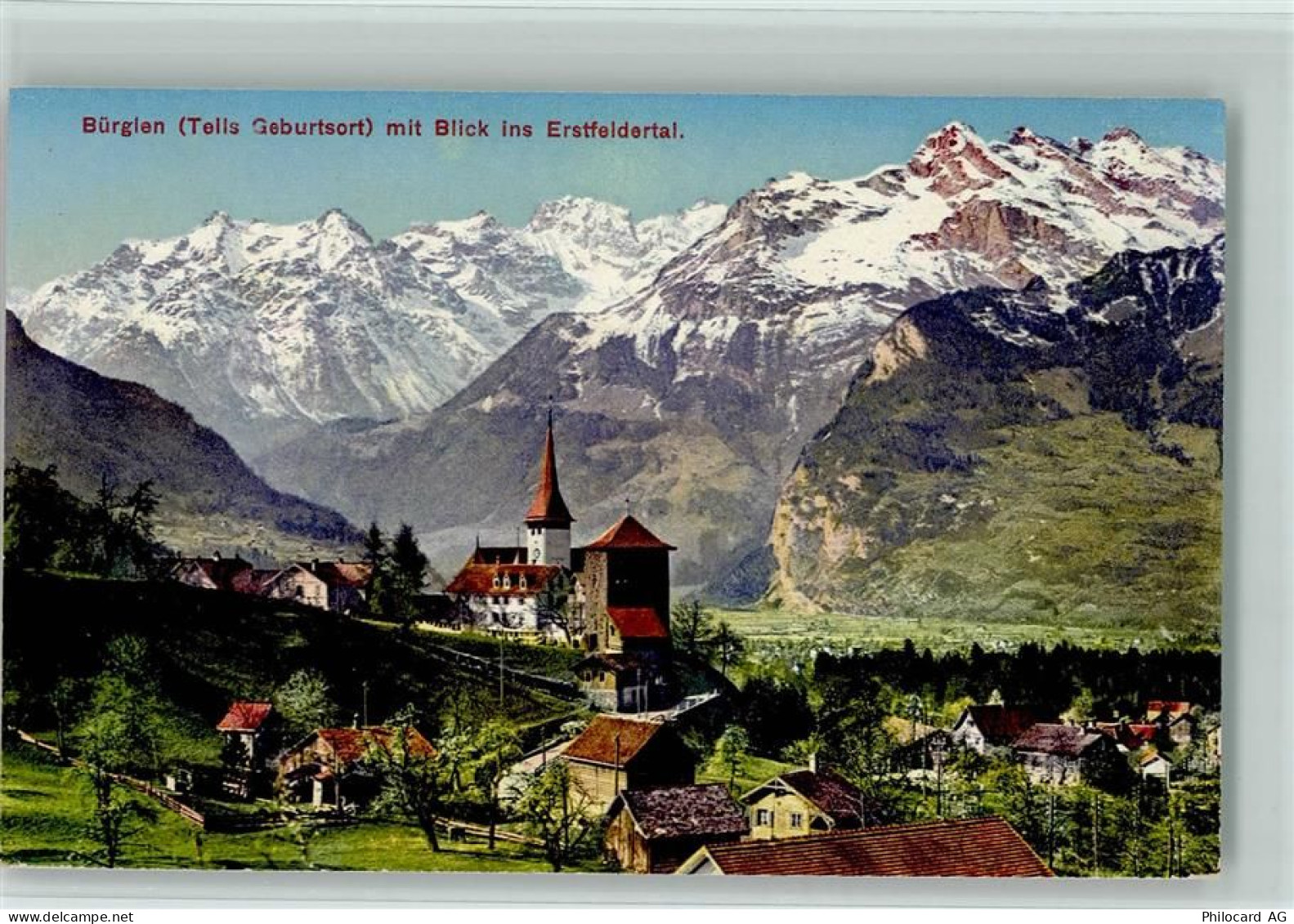 6463 Bürglen UR - Kirche Erstfeldertal - 10159278