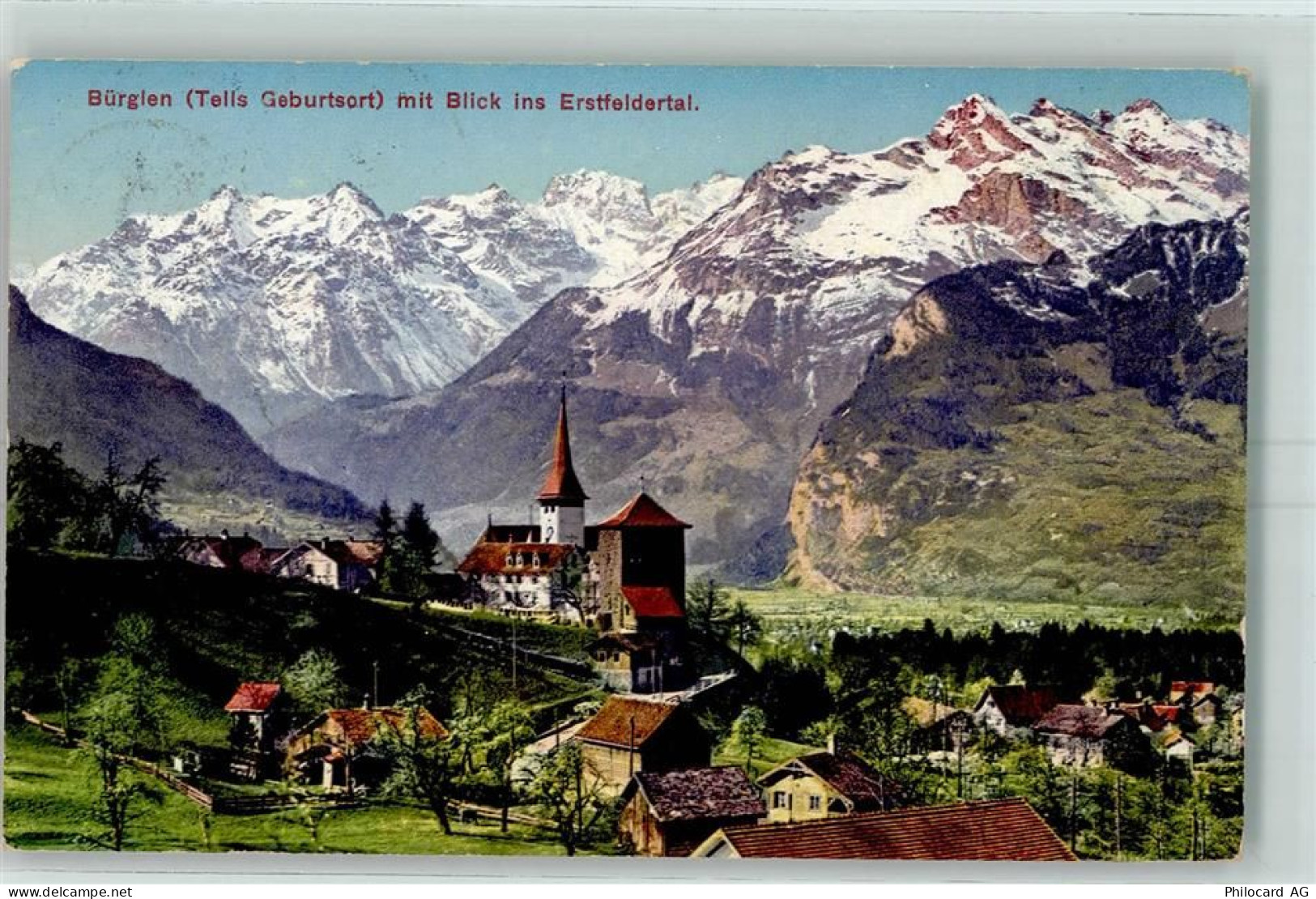 6463 Bürglen UR - Kirche Erstfeldertal - 10394578
