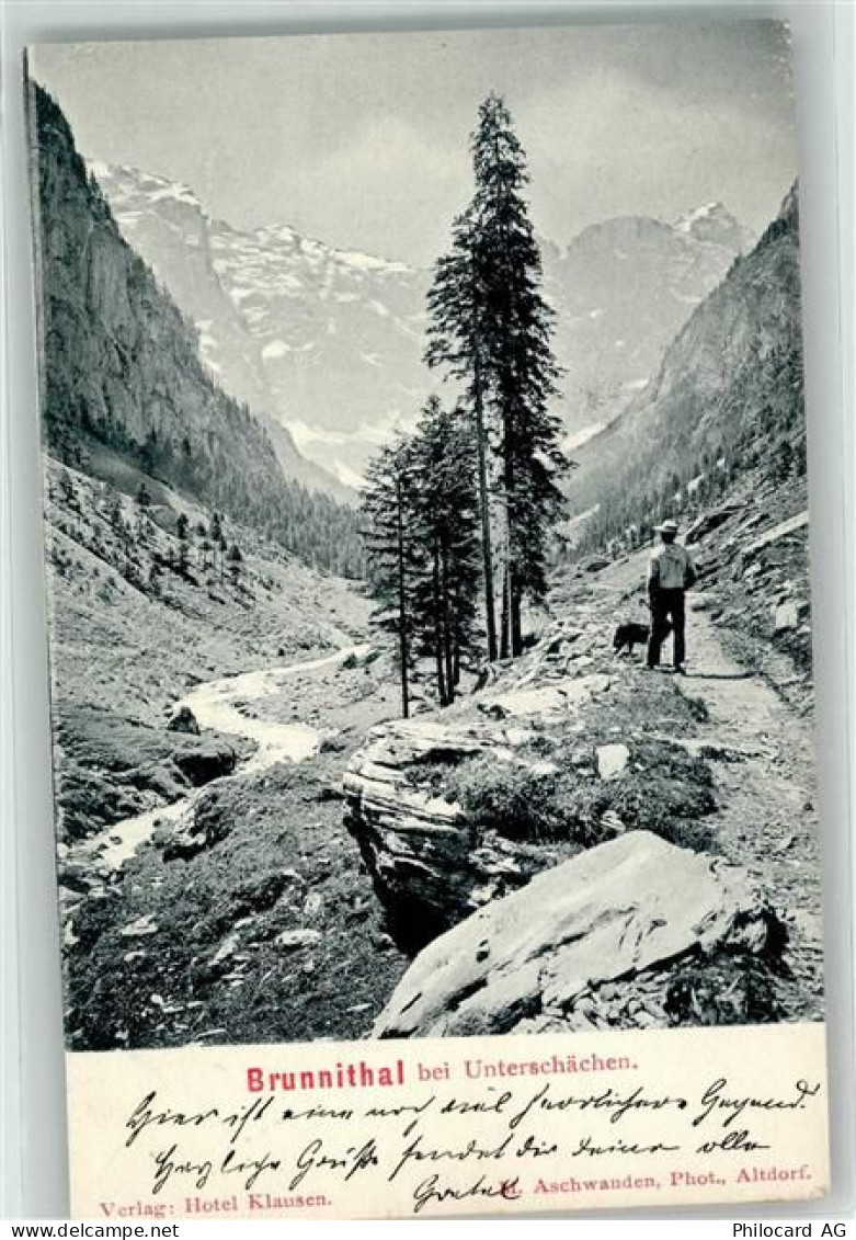 6465 Unterschächen 1904 - Brunnithal - 39410353