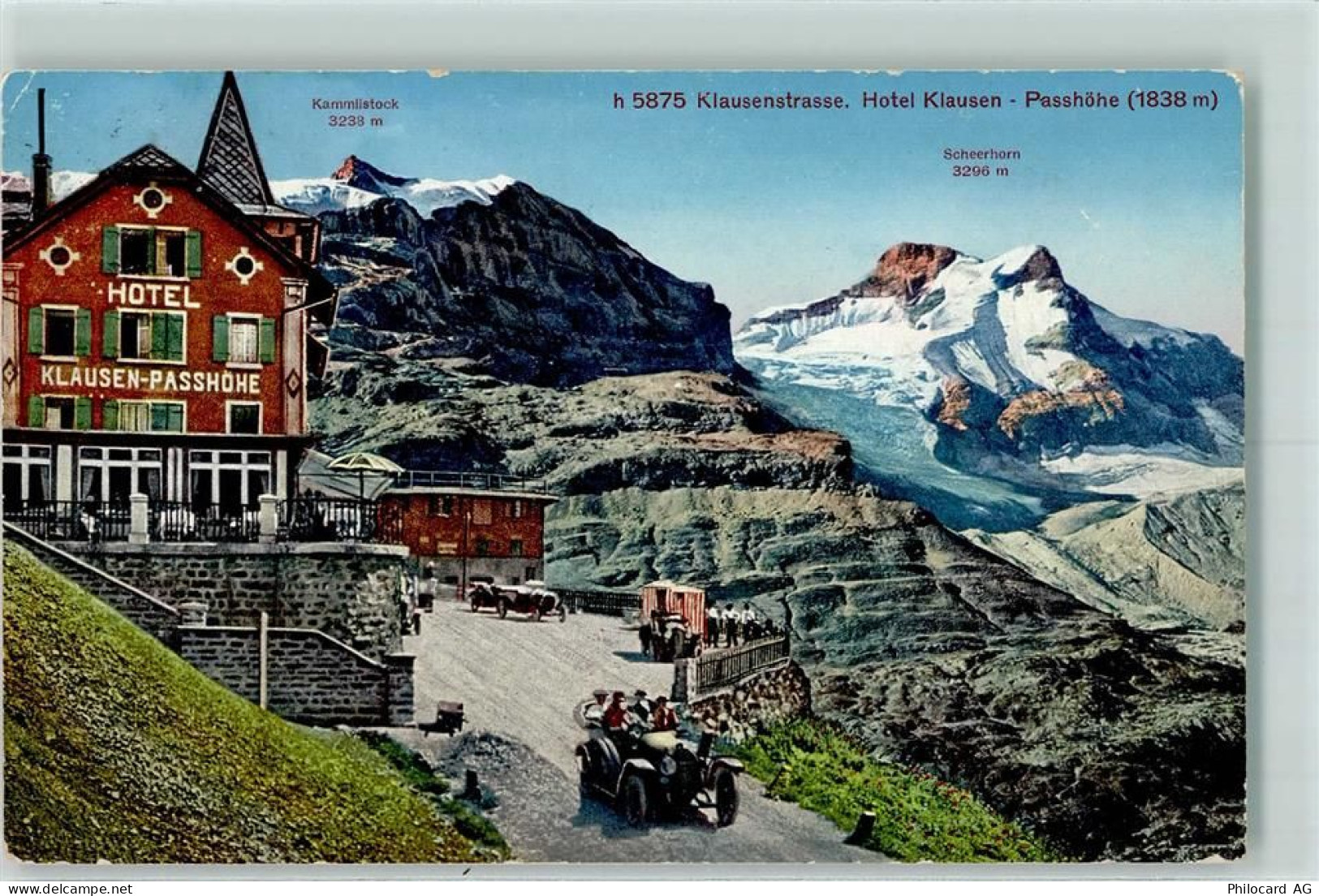 6465 Unterschächen 1925 - Hotel Klausen Passhöhe - 10300028