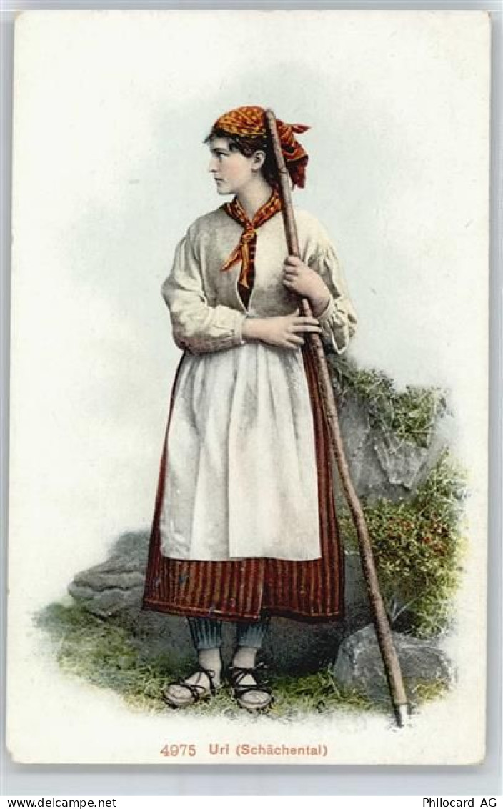 6465 Unterschächen Urigen - Trachten, Schächental AKU2 - 50575263