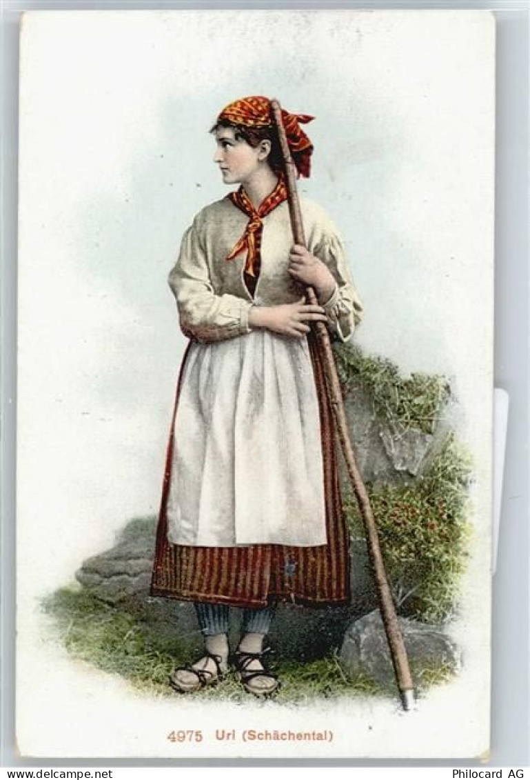 6465 Unterschächen Urigen - Trachten, Schächental AKU2 - 50575264