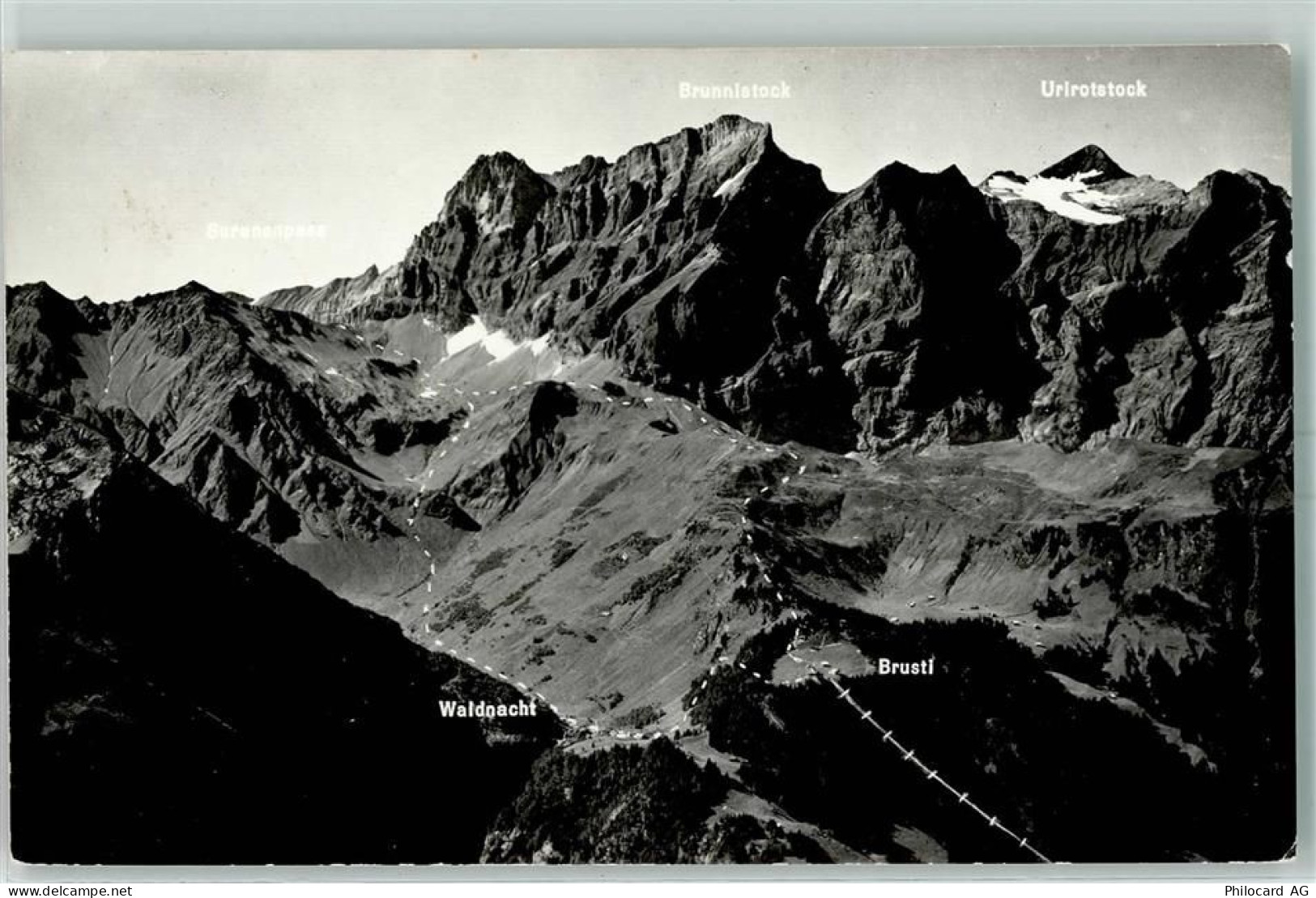 6468 Attinghausen 1973 - Wandergebiet Surenenpass ab Seilbahn Attinghaus... - 10389169