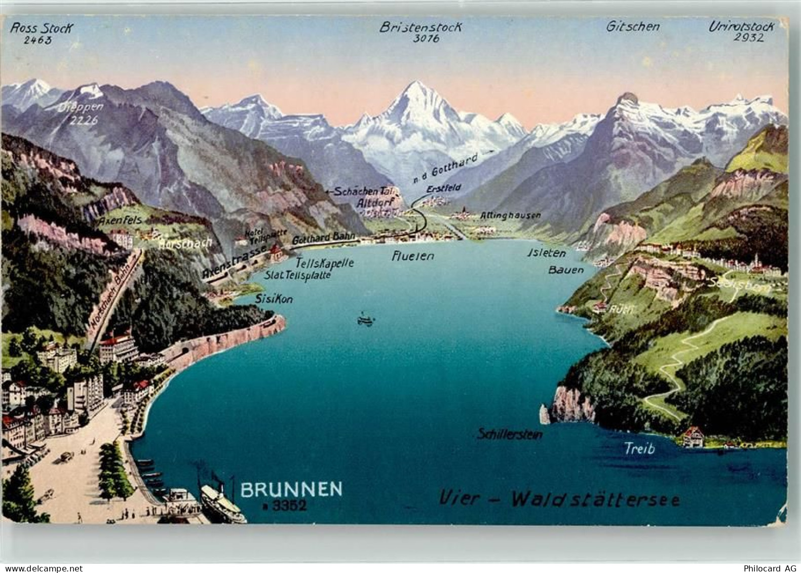 6468 Attinghausen - Vierwaldstätter See Vogelschau - 39497743