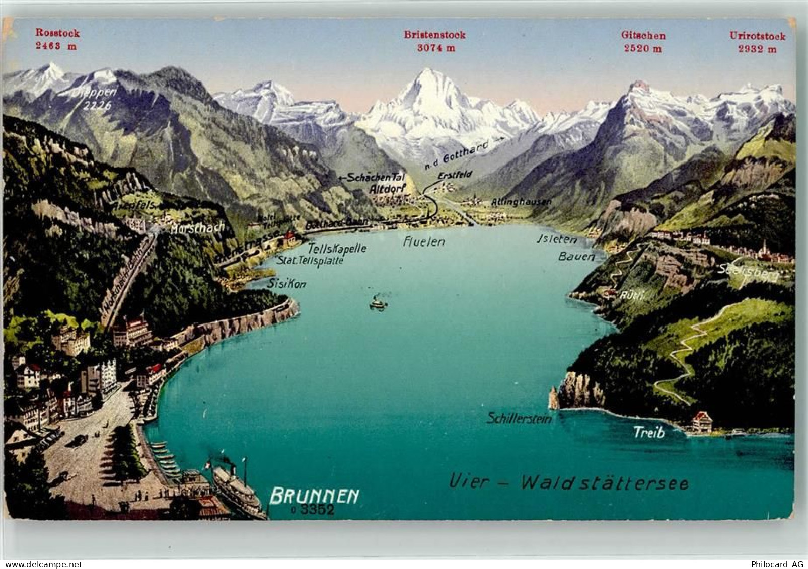 6468 Attinghausen - Vierwaldstätter See Vogelschau - 39497744