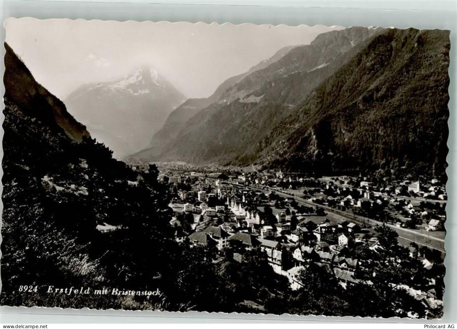 6472 Erstfeld 1952 Foto AK - 39979484