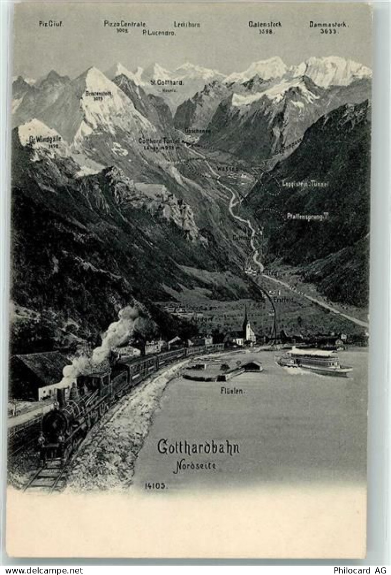 6472 Erstfeld - Gotthardbahn Nordseite - 10613155