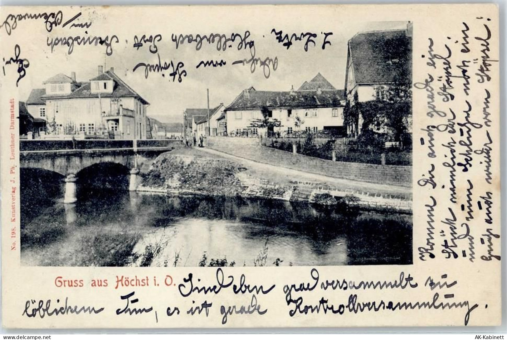 64739 W6128 Höchst i Odw 1904 - Dorfpartie - 51405899