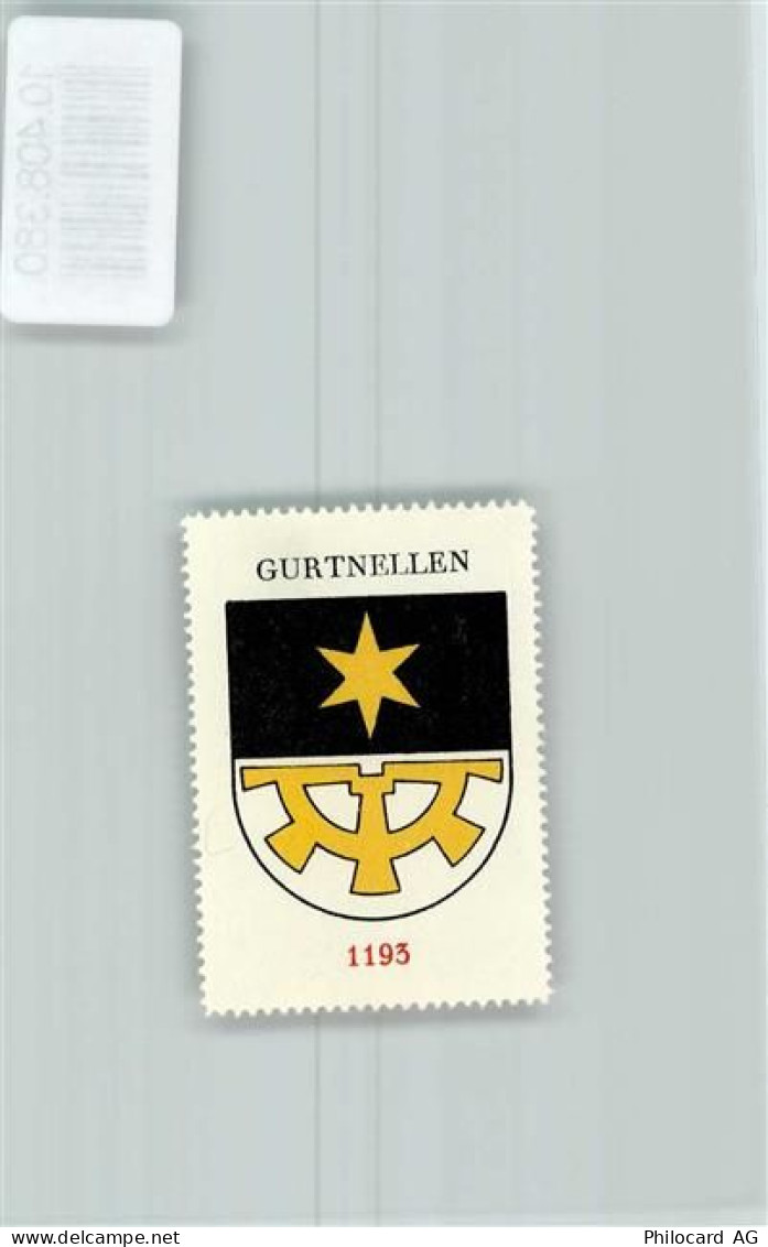 6482 Gurtnellen - Vignette Wappen Kaffee Hag ca 1920-1940 - 10408380