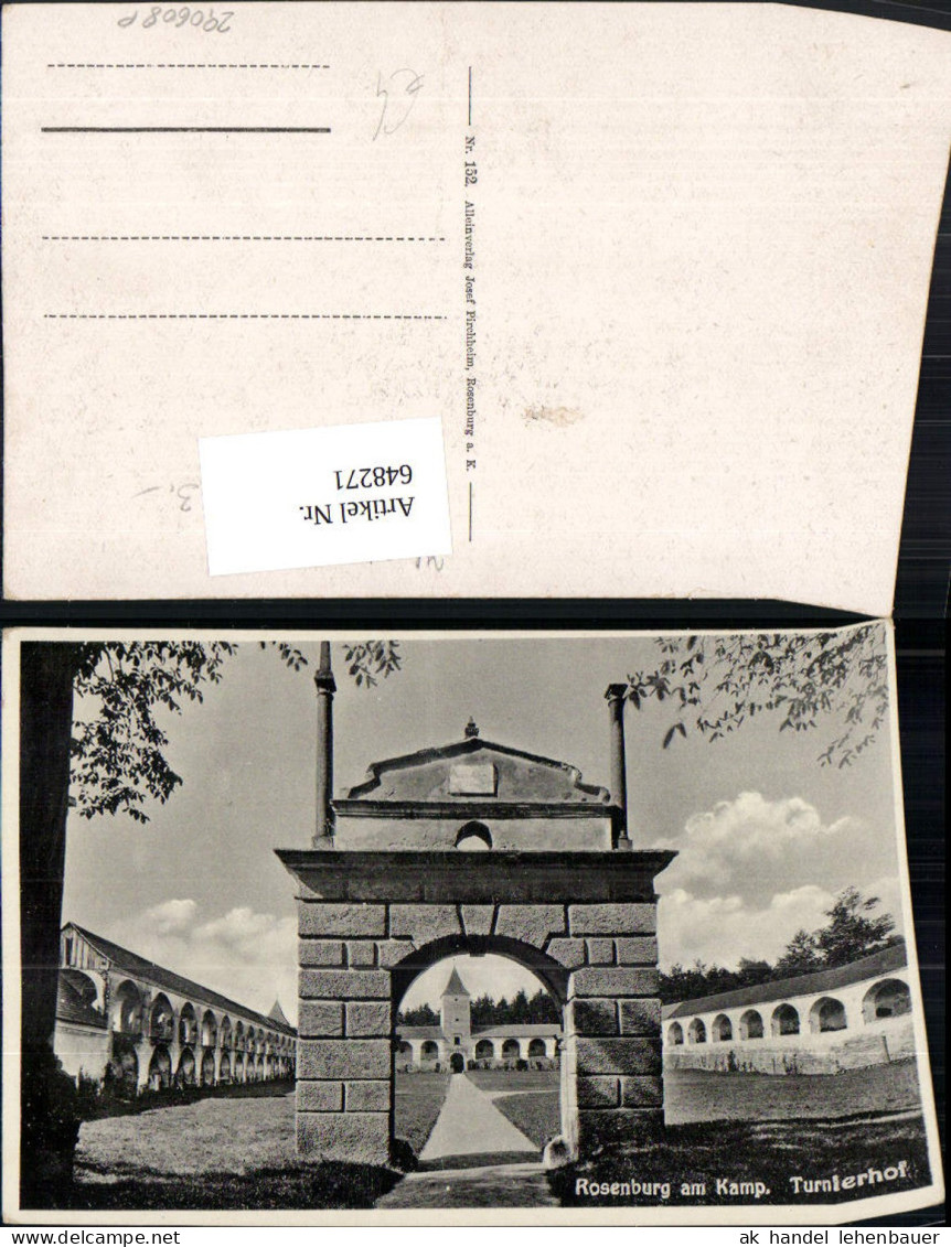 648271,Rosenburg am Kamp Rosenburg-Mold Turnierhof