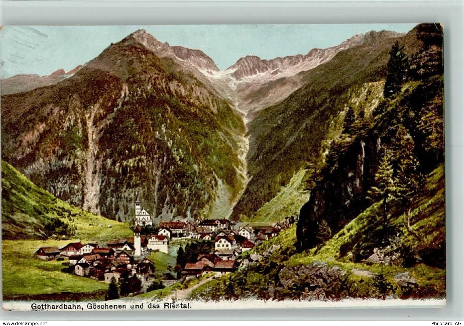 6487 Göschenen - Gotthardbahn Göschenen und das Riental - 11087887