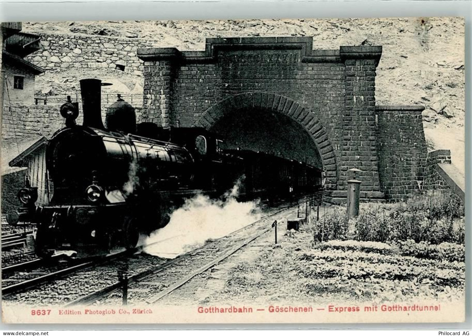 6487 Göschenen - Gotthardbahn Tunnel - 10623542