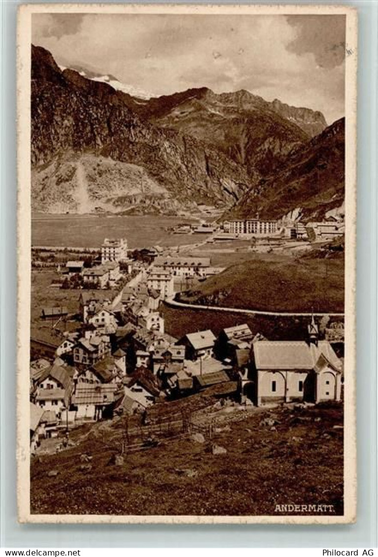 6490 Andermatt - Gothardstrasse Andermatt mit Bäzberg - 12110251