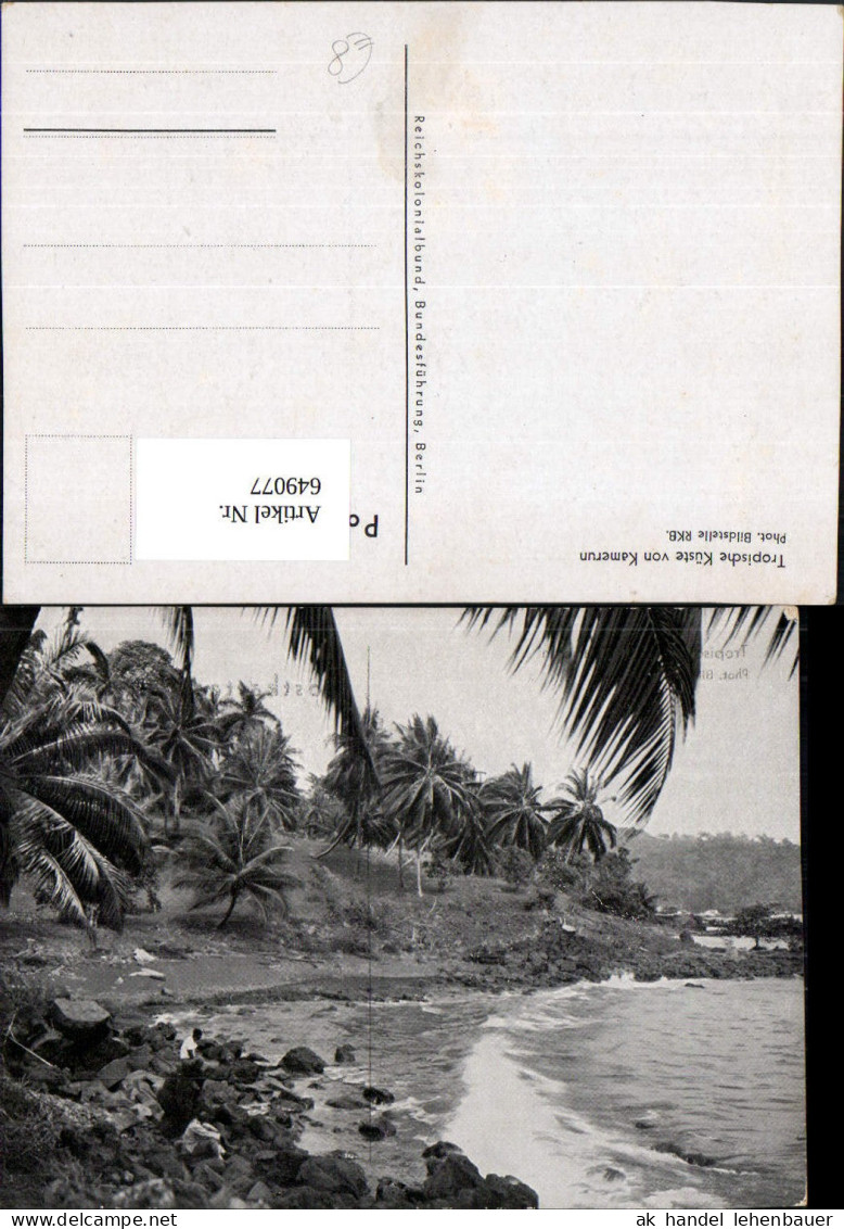 649077,Tropische Küste v. Kamerun