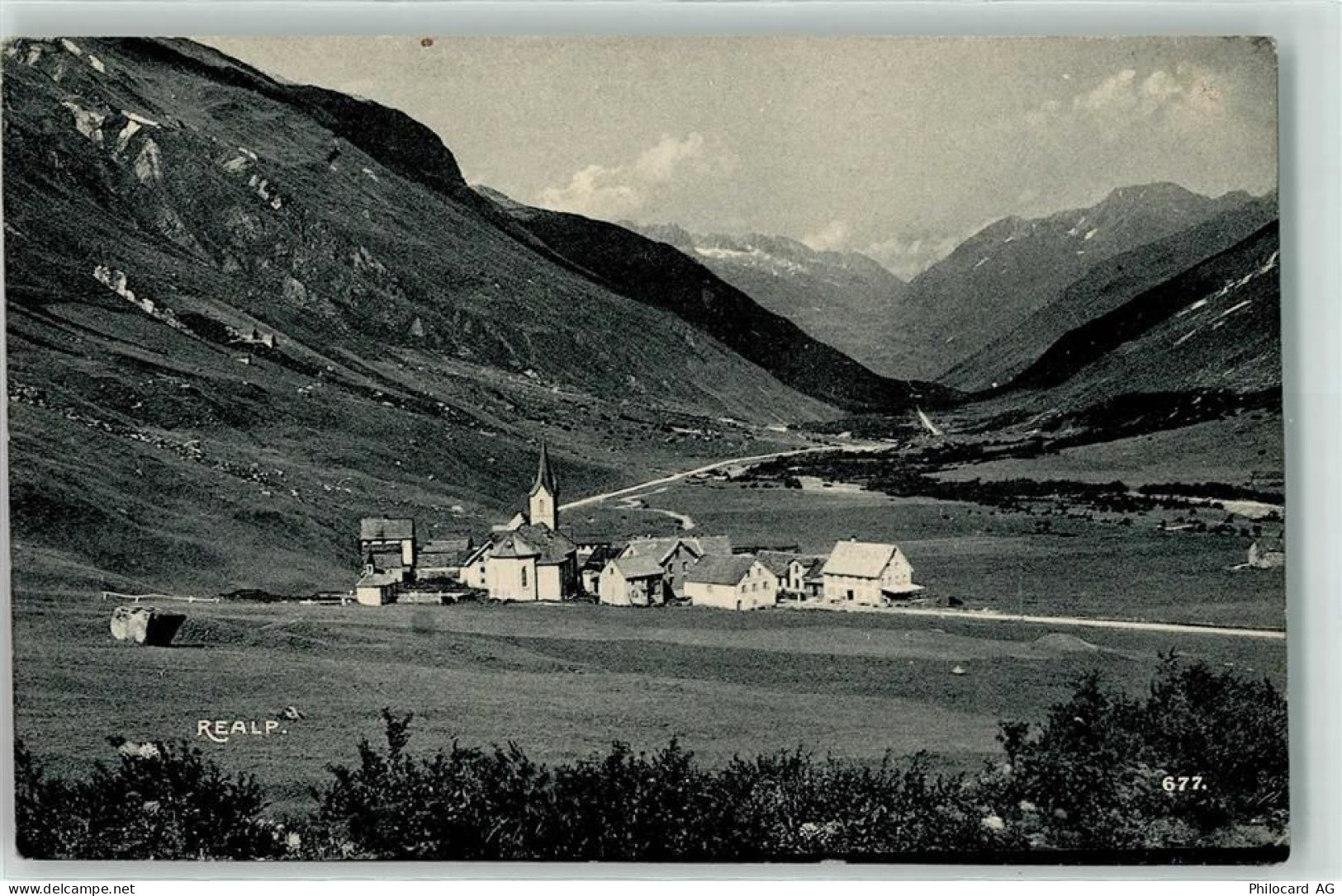 6491 Realp 1912 - Kirche - 10604513