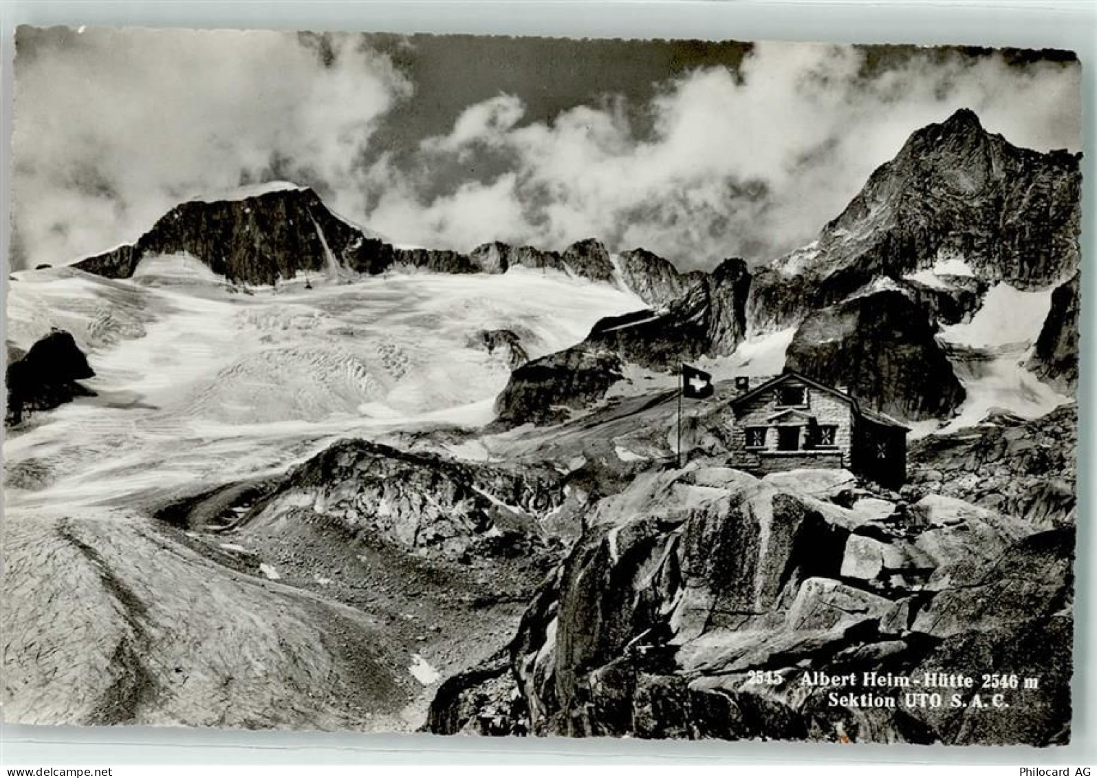 6491 Realp - Albert Heim Hütte Hüttenstempel Galenstock - 10612570