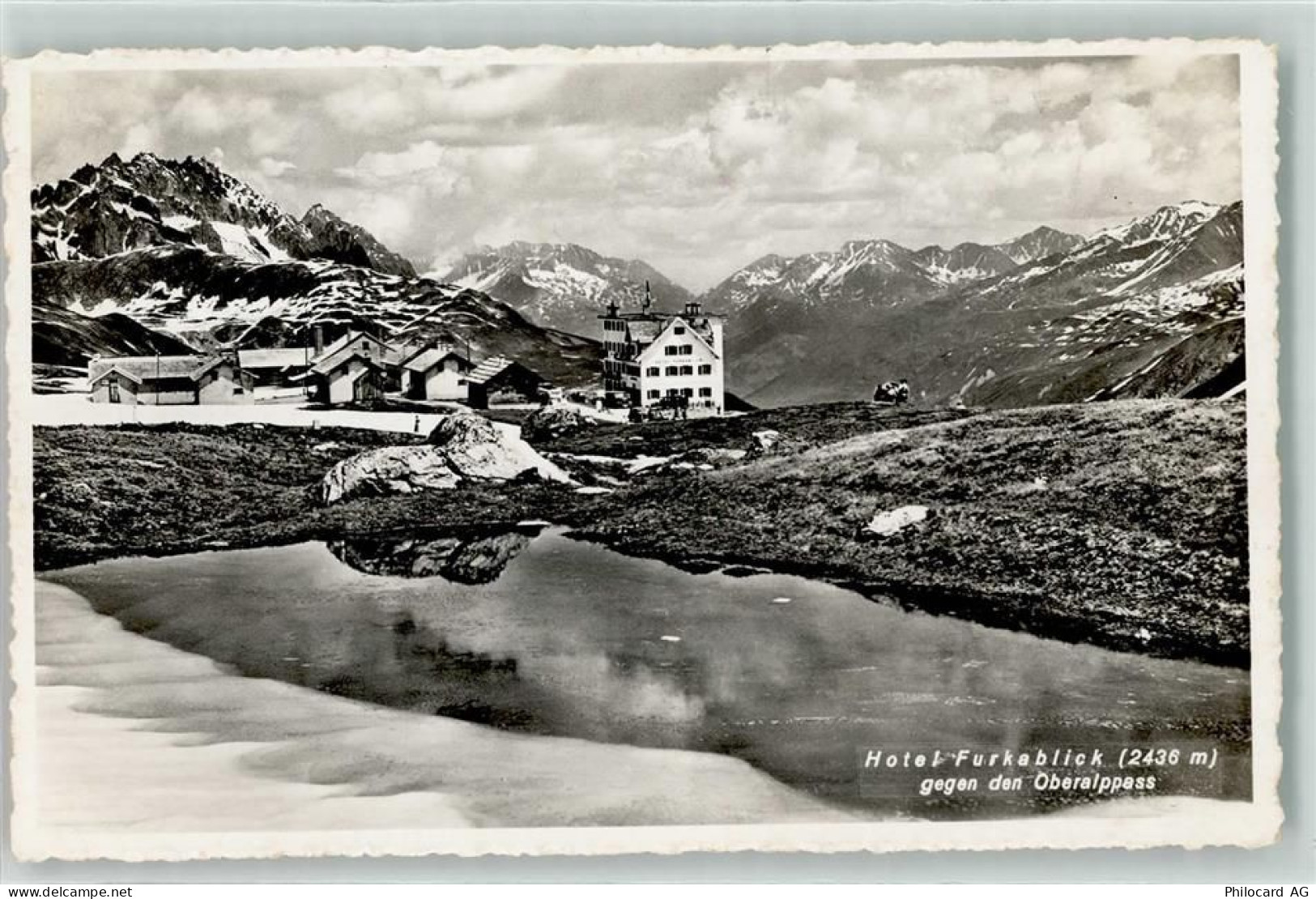 6491 Realp - Hotel Furkablick Feldpost Stab Territorial Bat 148 - 10602408