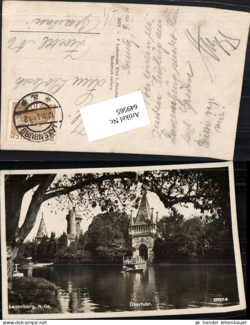 649565,Laxenburg Franzensburg Überfuhr Boot