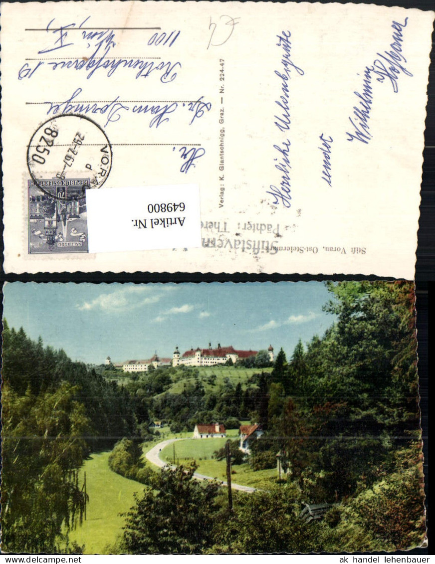 649800,Stift Vorau Chorherrenstift