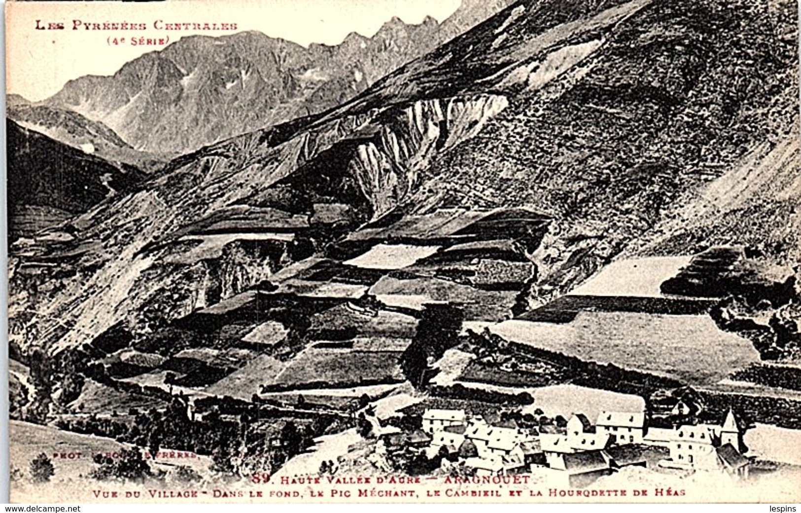65 - ARAGNOUET- - Vue du village