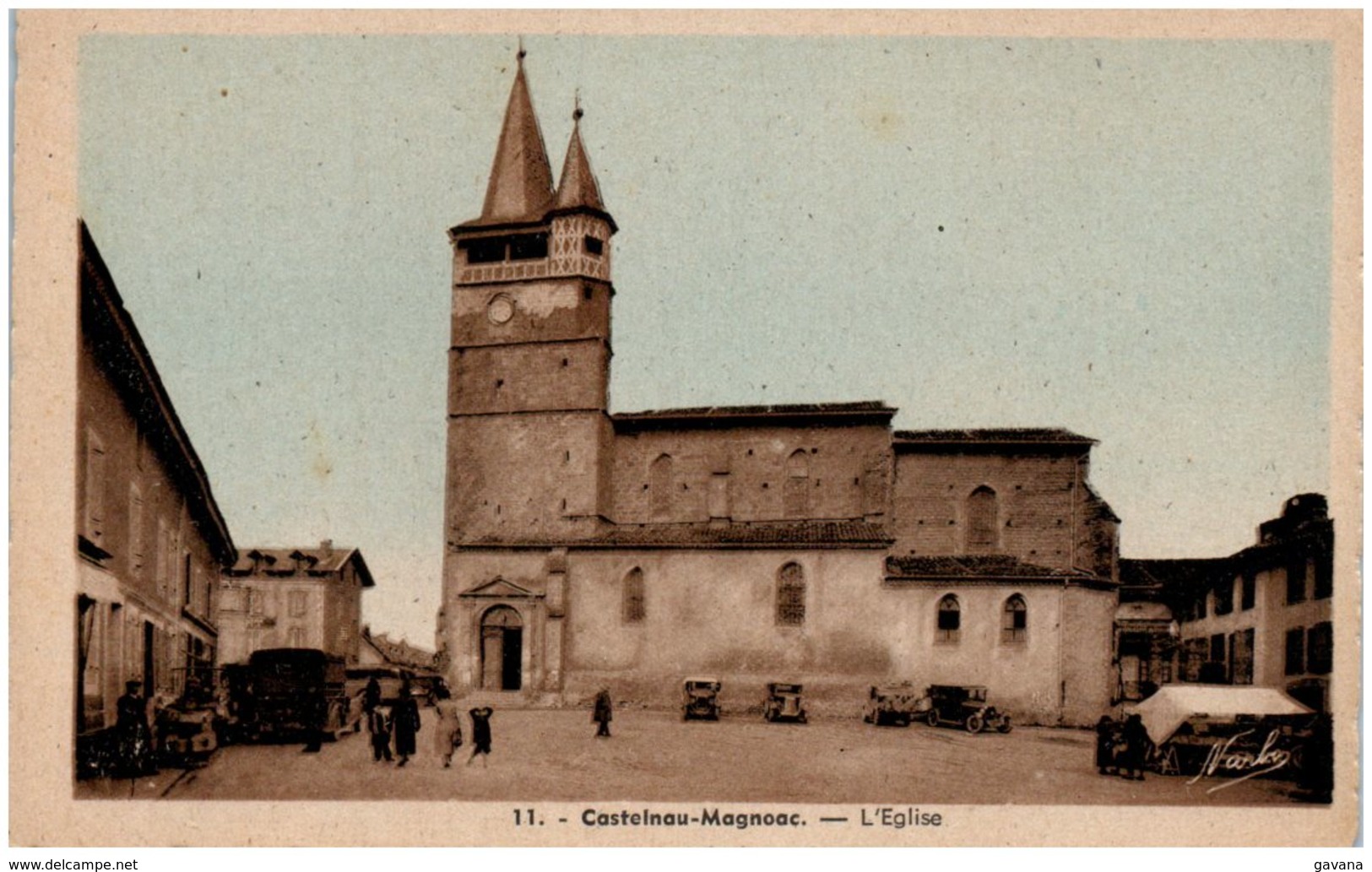 65 CASTELNAU-MAGNOAC - L'église