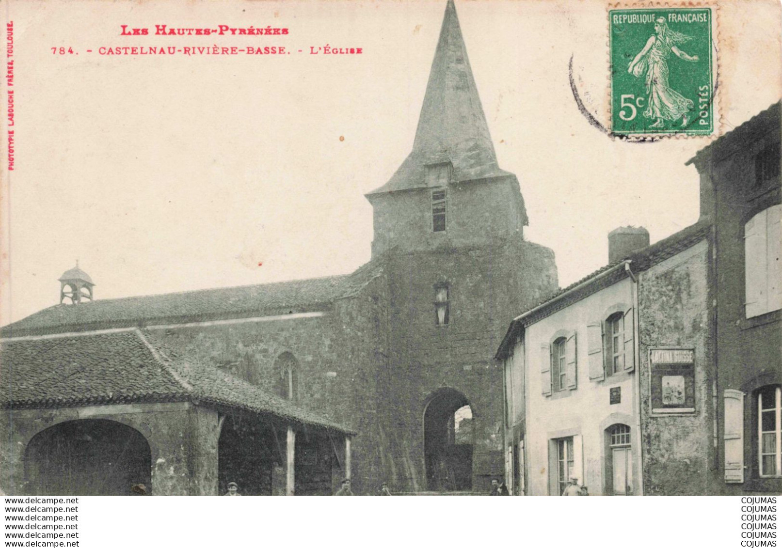 65 - CASTELNAU RIVIERE BASSE - S20266 - L'Eglise
