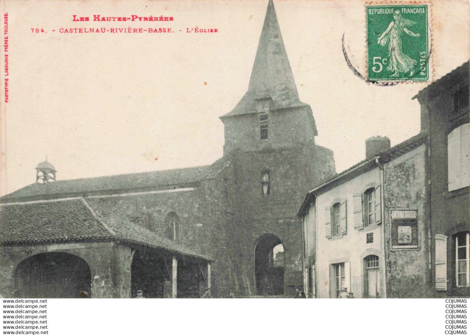 65 - CASTELNAU RIVIERE BASSE - S20266 - L'Eglise
