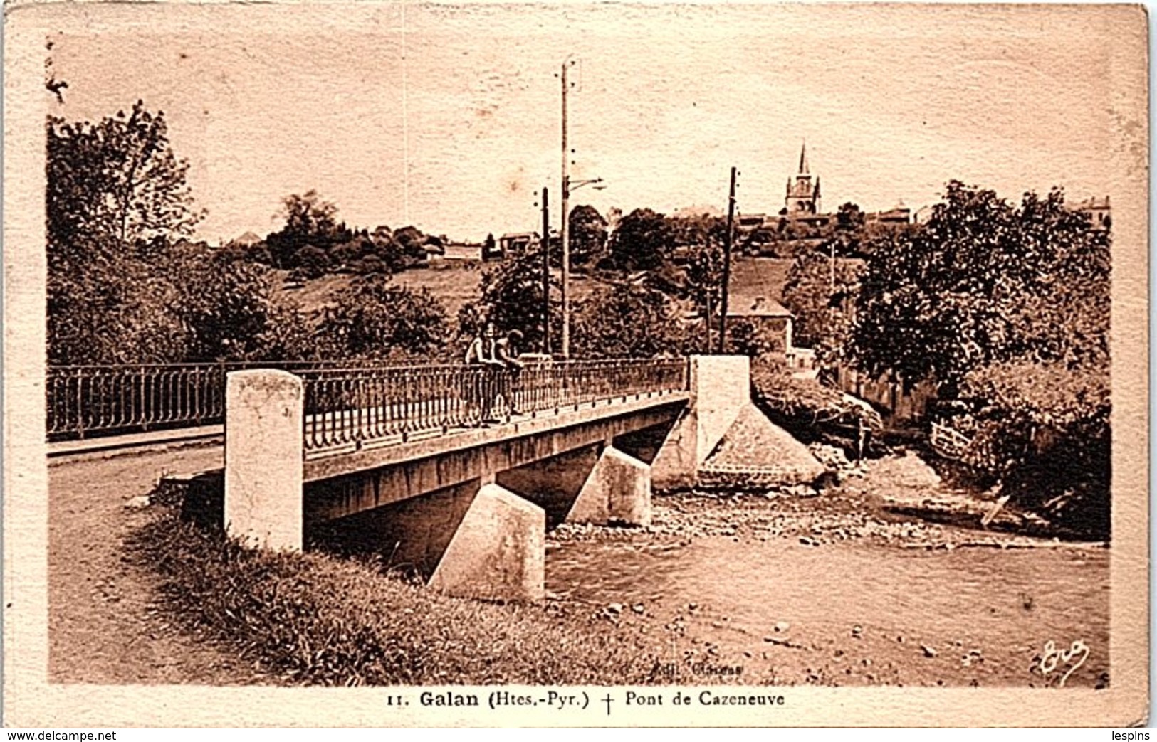 65 - GALAN --  Pont de Cazeneuve
