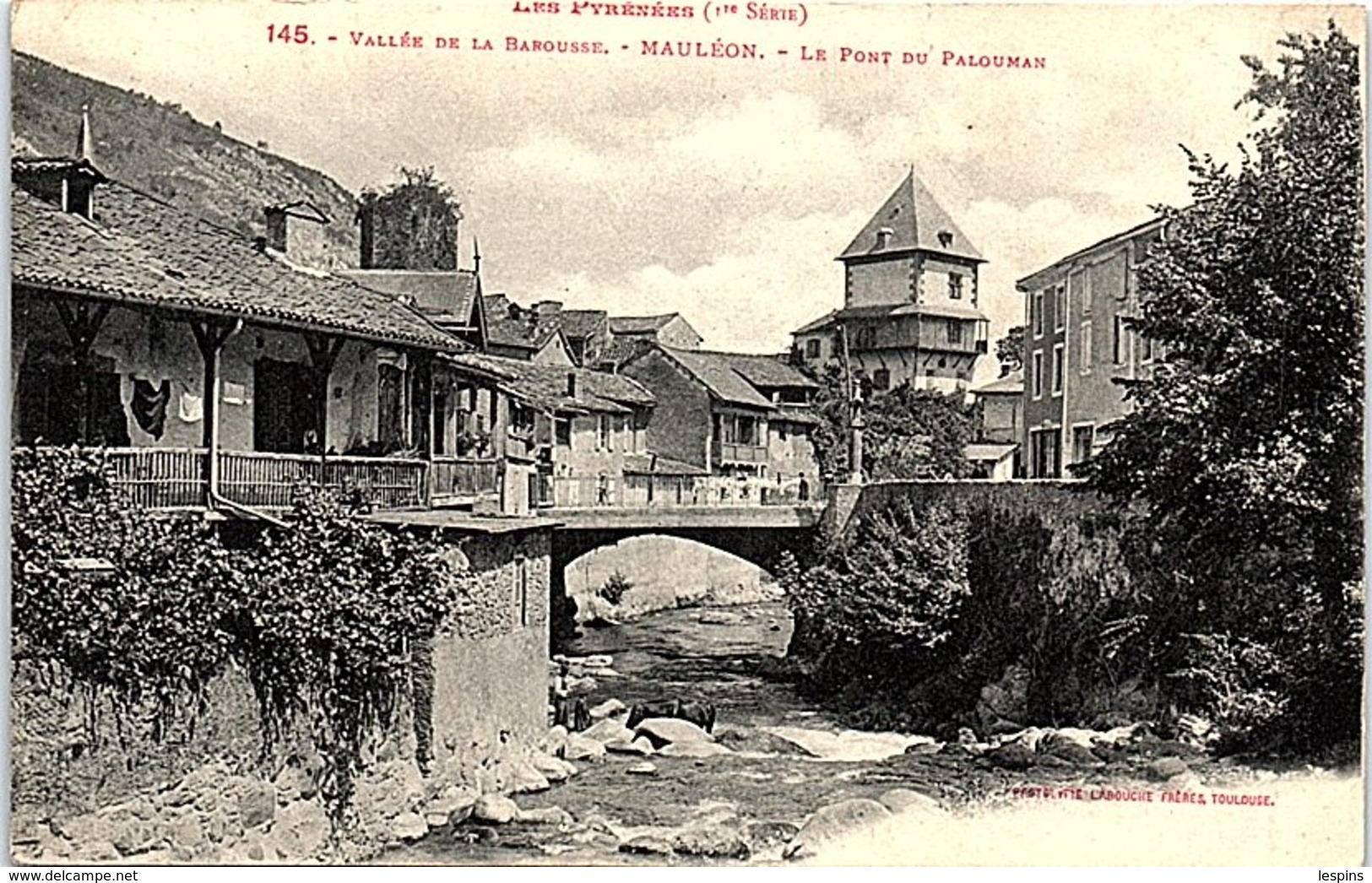 65 - MAULEON BAROUSSE -- Le pont  du pamouman