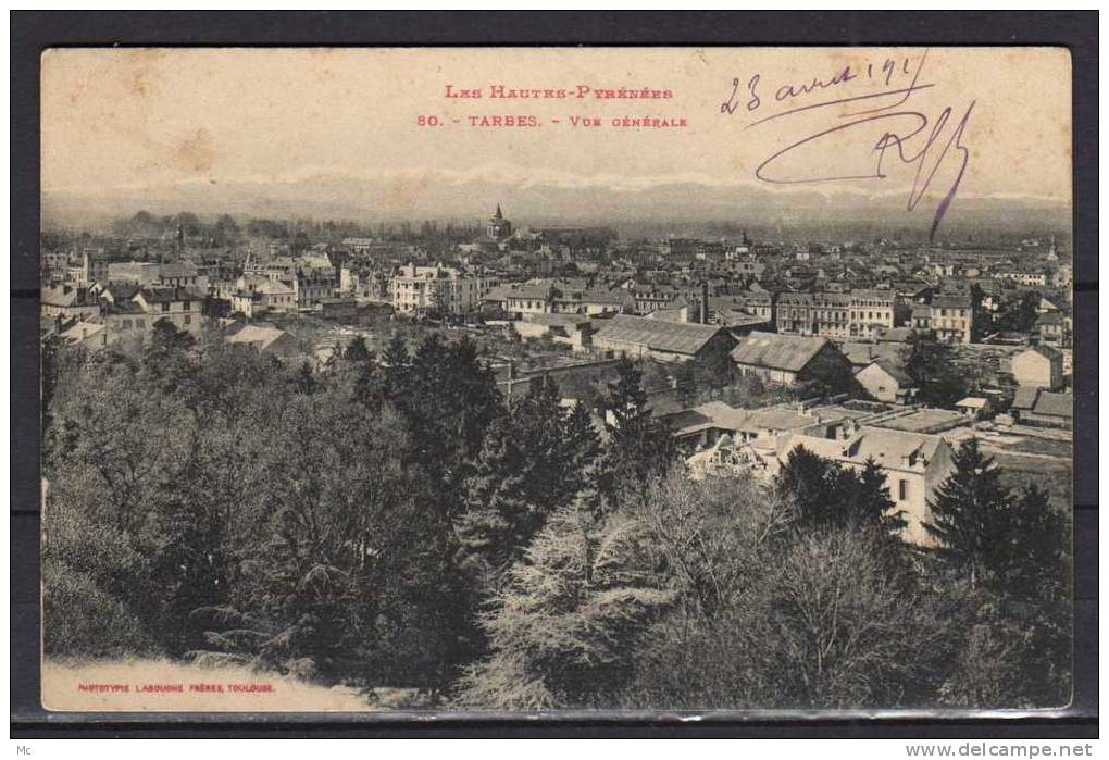 65 - Tarbes - Vue Générale - Les Hautes-Pyrénées