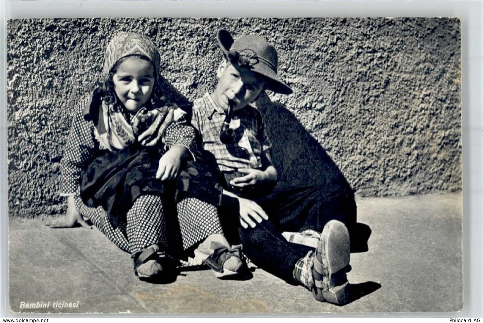 6500 Bellinzona - Tracht Bambini ticinesi Ort lt. Stempel - 51713697