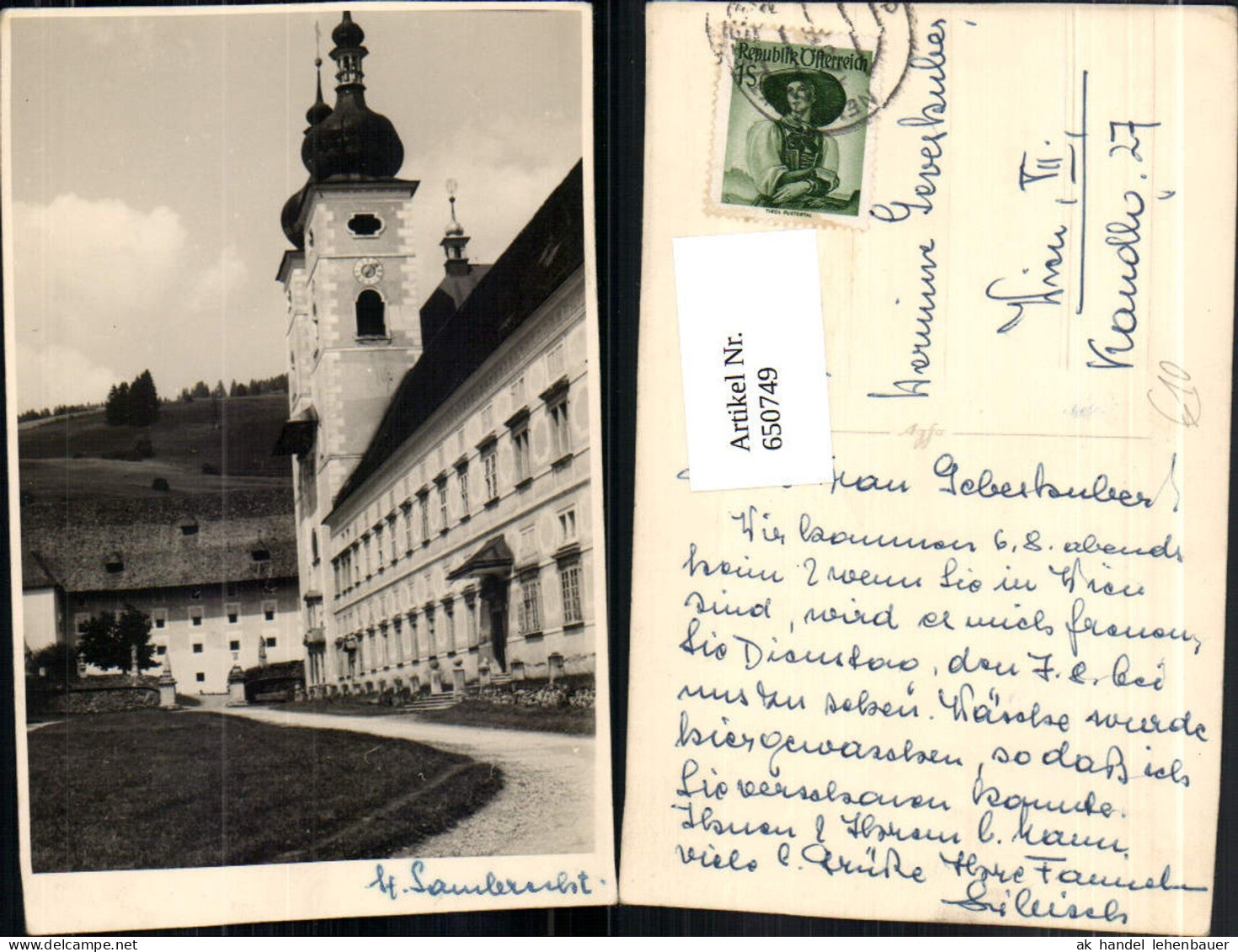 650749,St Lambrecht Stift