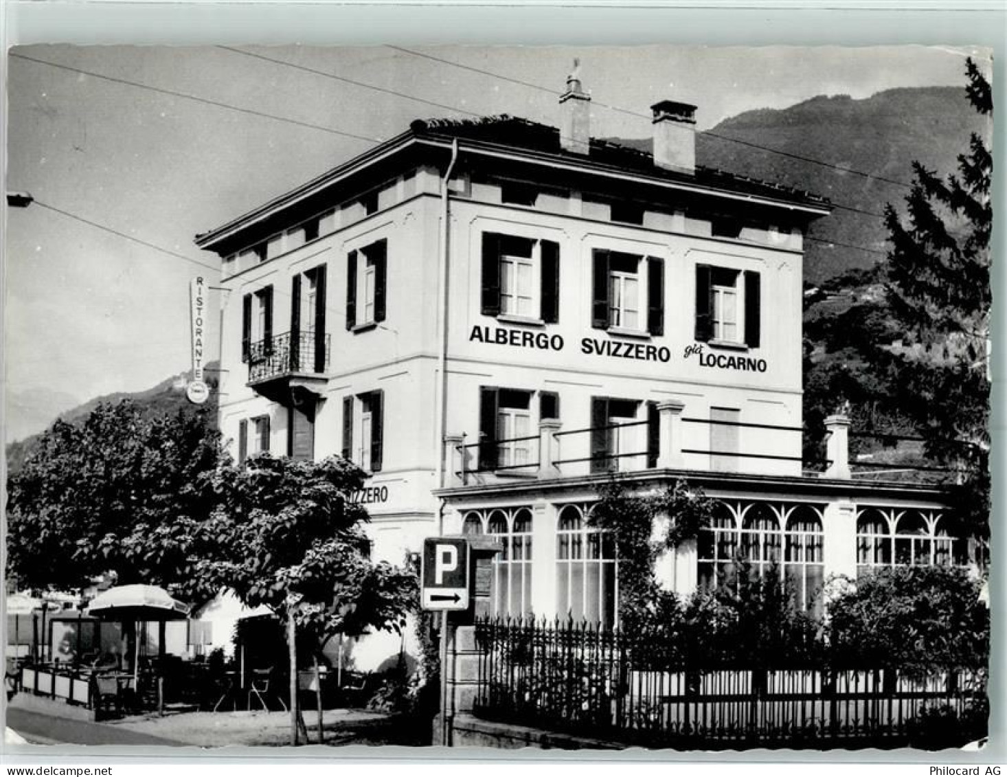6512 Giubiasco Pedevilla - Gasthaus Albergo Svizzero Gia Locarno A.Droz-... - 10394261