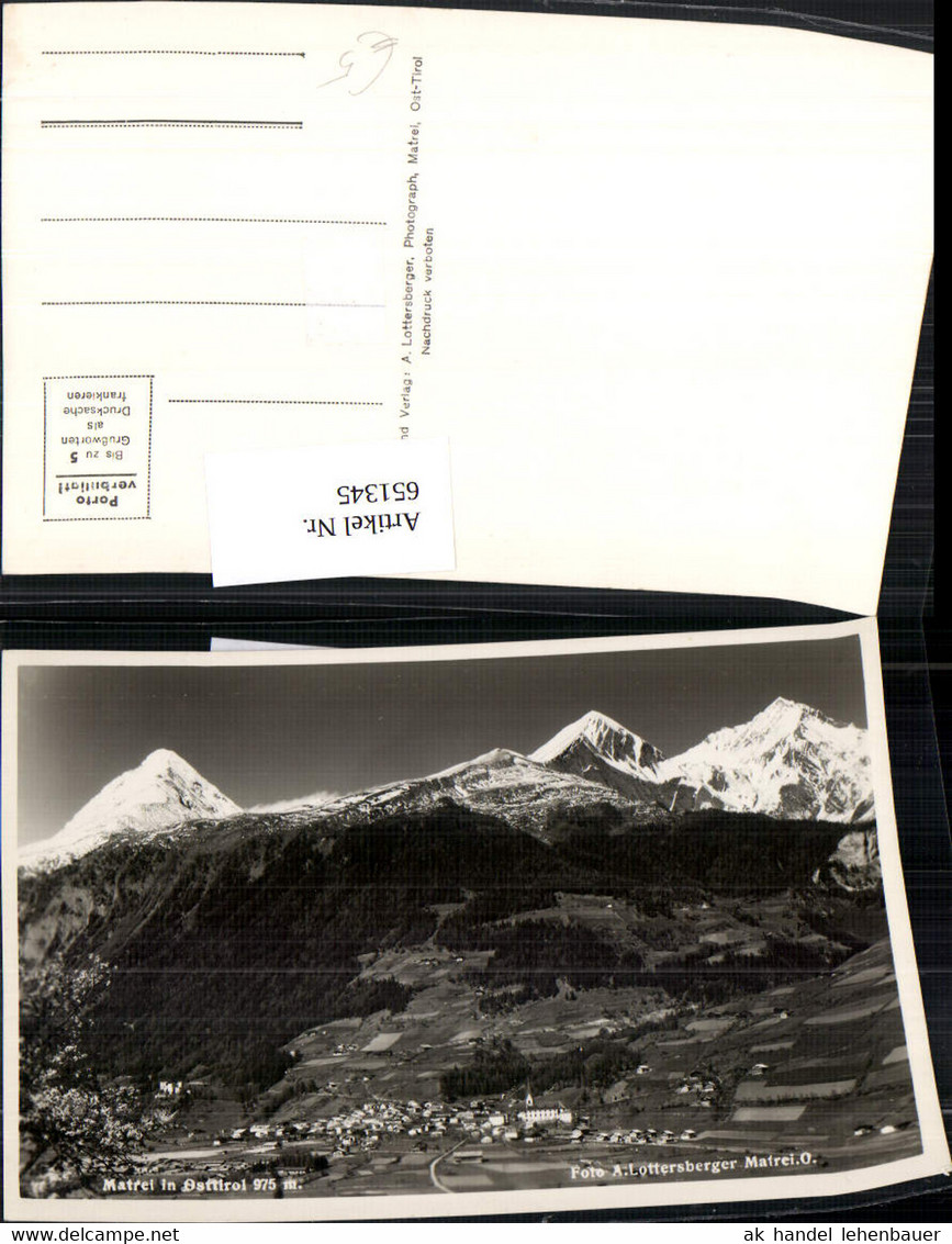 651345,Matrei in Osttirol