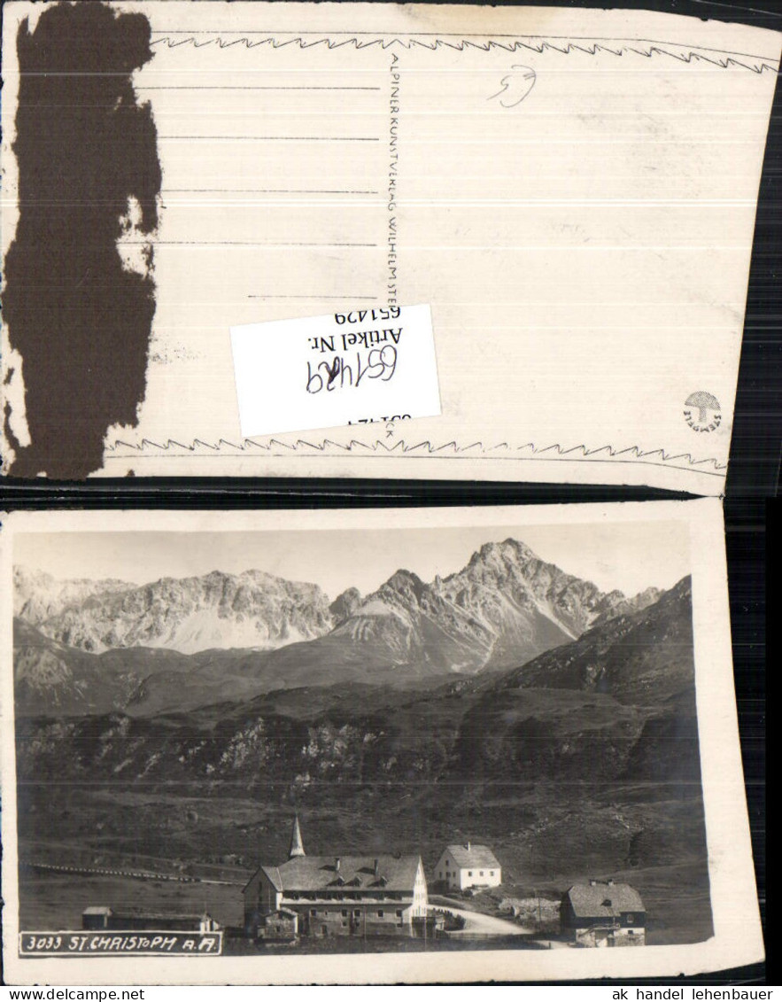 651429,Foto Ak St. Christoph am Arlberg St. Anton am Arlberg