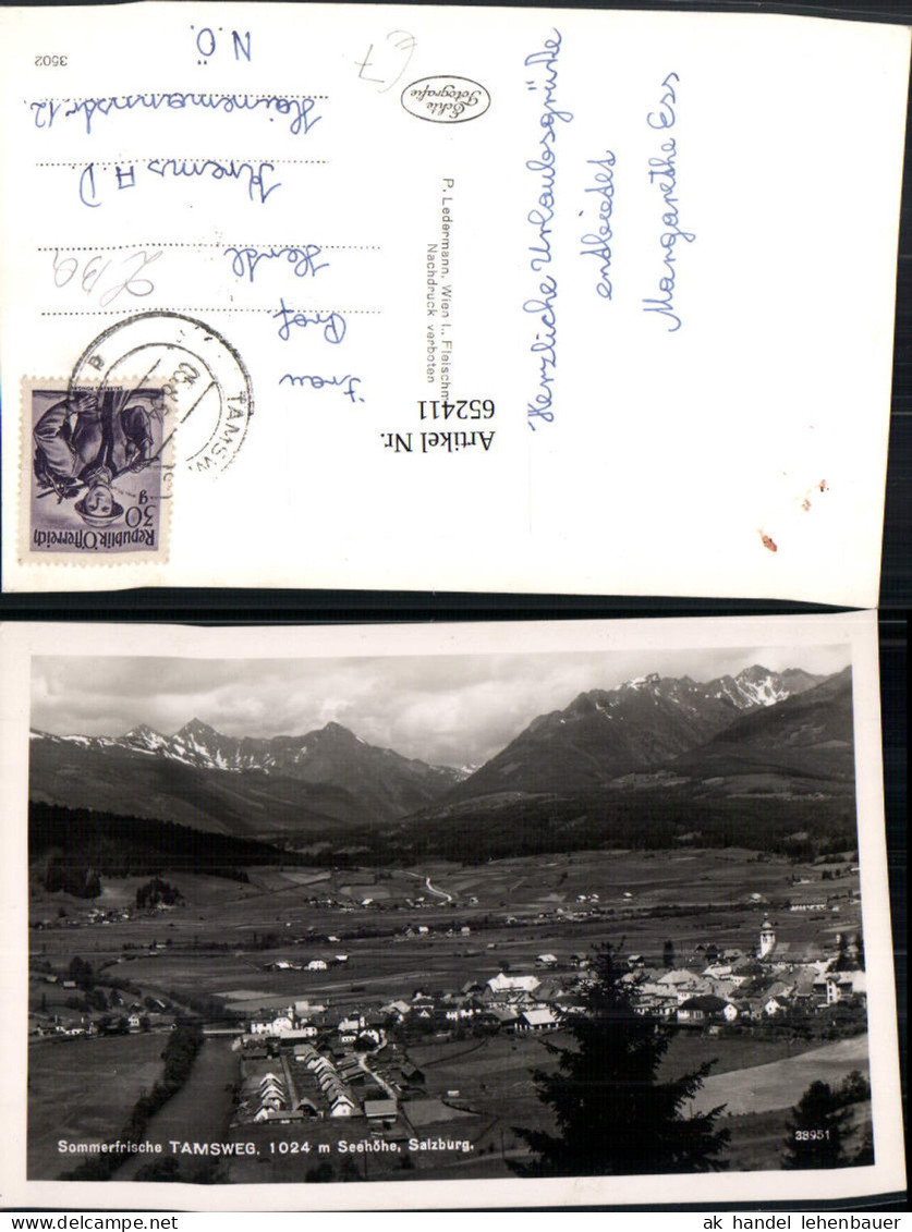 652411,Foto Ak Tamsweg Totale