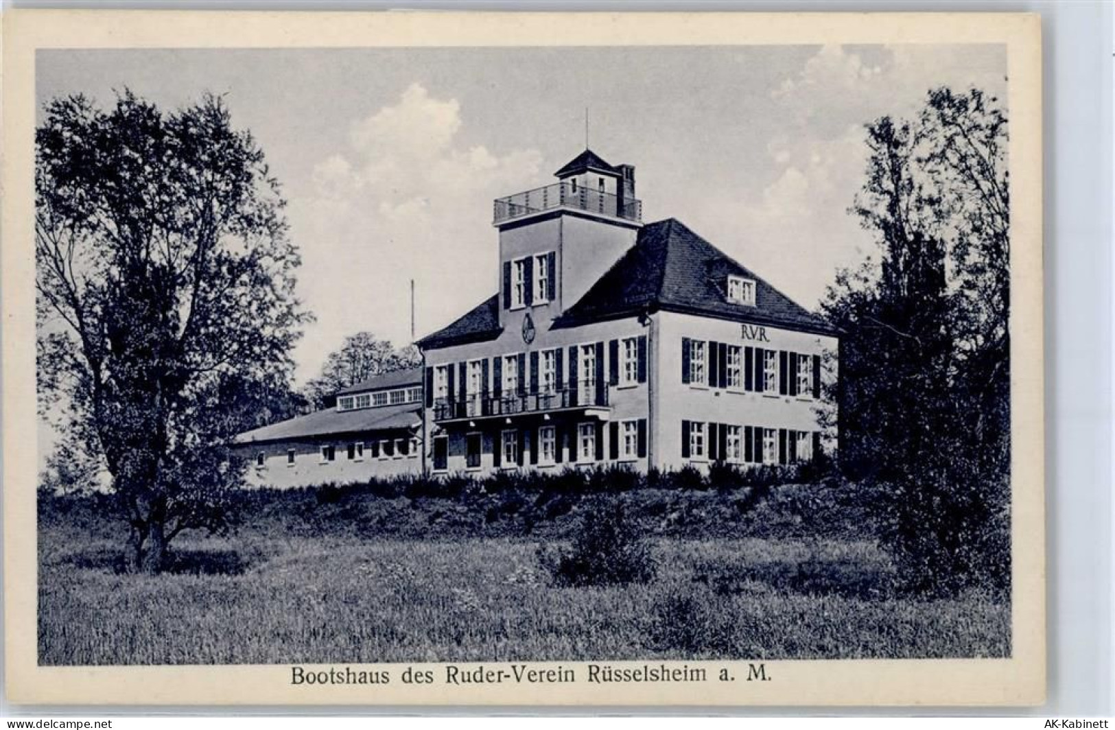 65428 W6090 Rüsselsheim - Bootshaus des Ruder Verein - 51627537