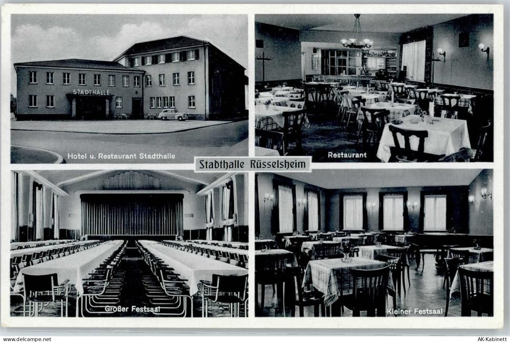 65428 W6090 Rüsselsheim - Hotel Gasthaus Stadthalle Oldtimer - 51627539