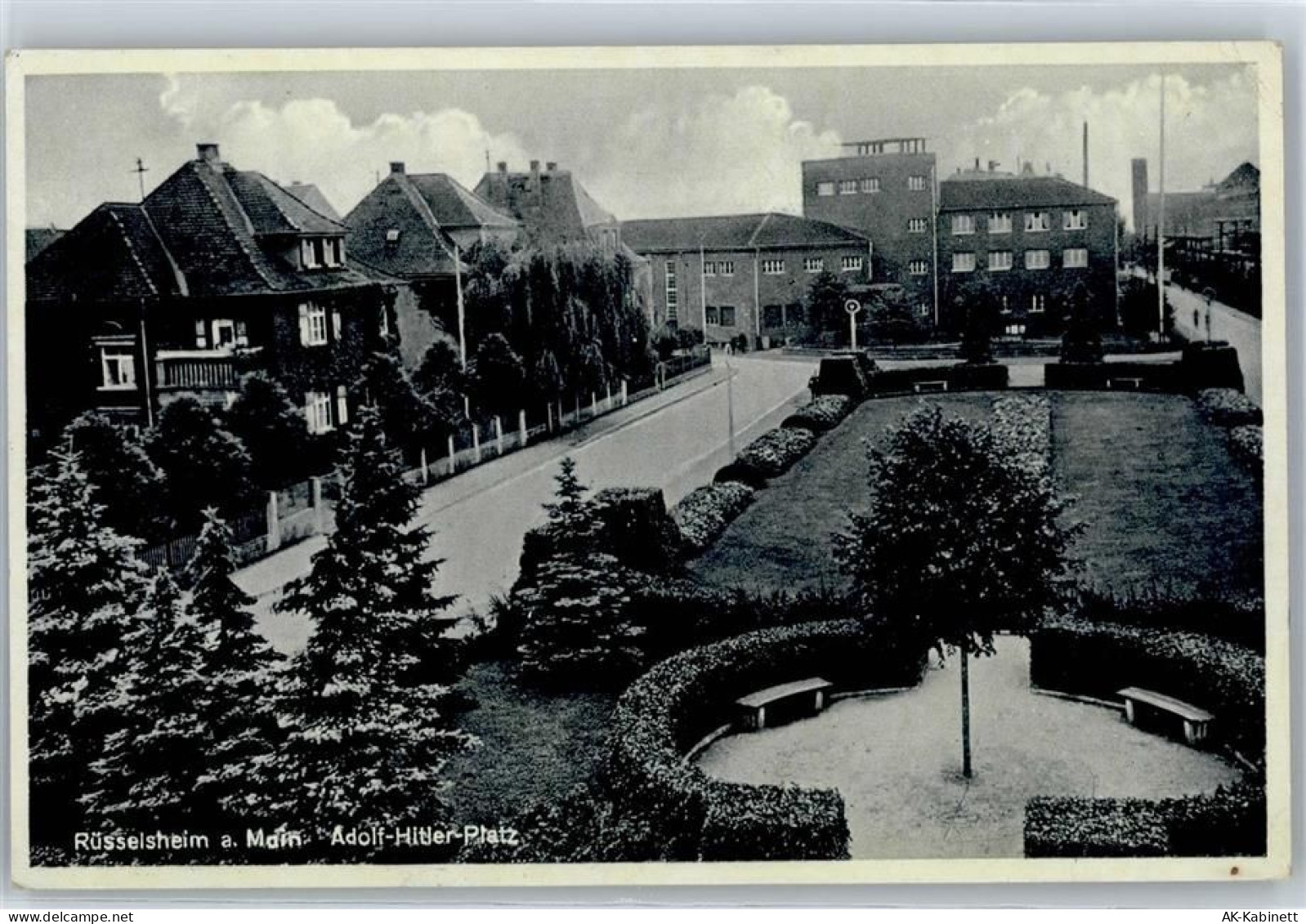 65428 W6090 Rüsselsheim - WK II Adolf Hitler Platz - 51627536