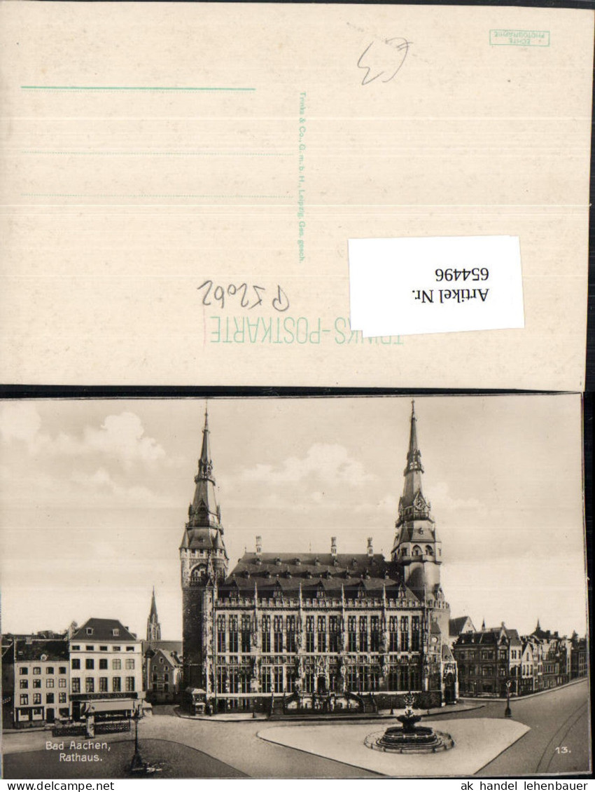 654496,Aachen Bad Aachen Rathaus