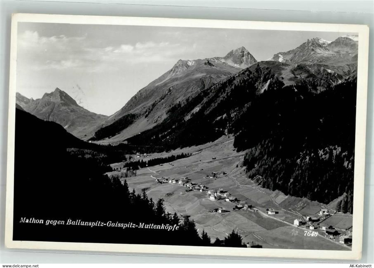 6561 Mathon 1955 Foto AK - 38056671