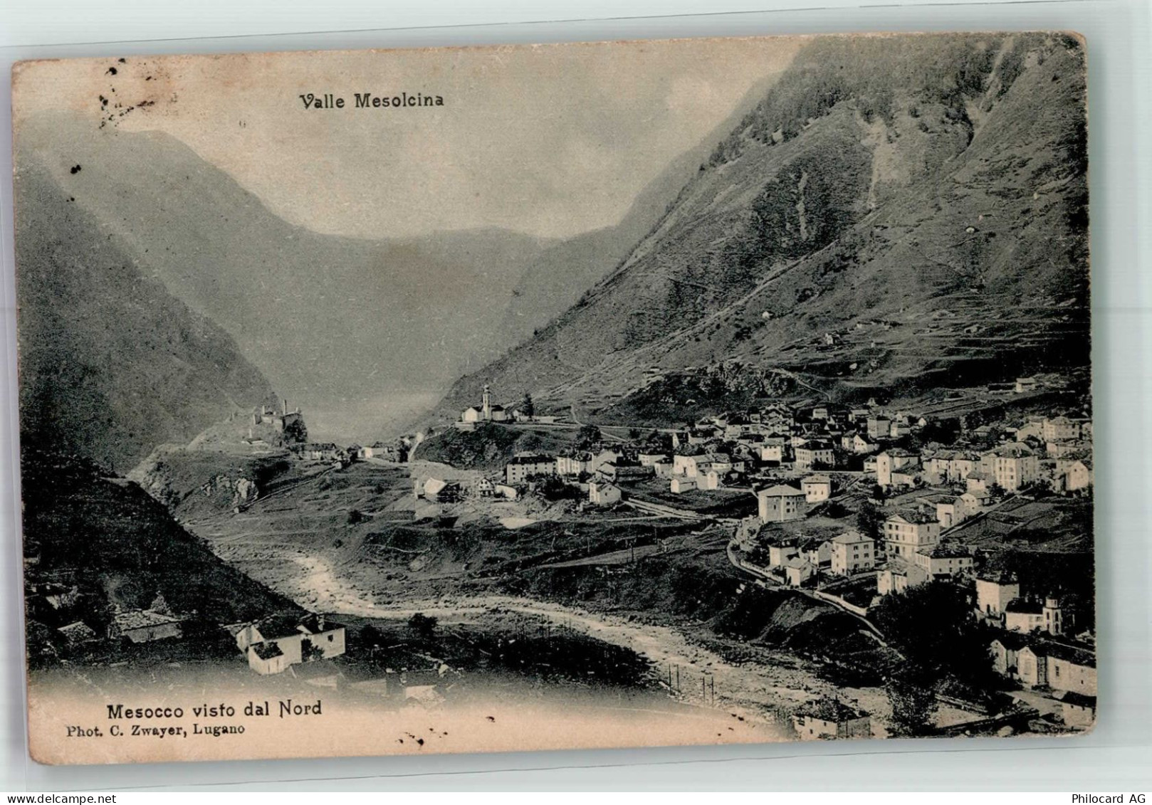 6563 Mesocco 1909 Gebrauchsspuren Valle Mescocina - 14113398