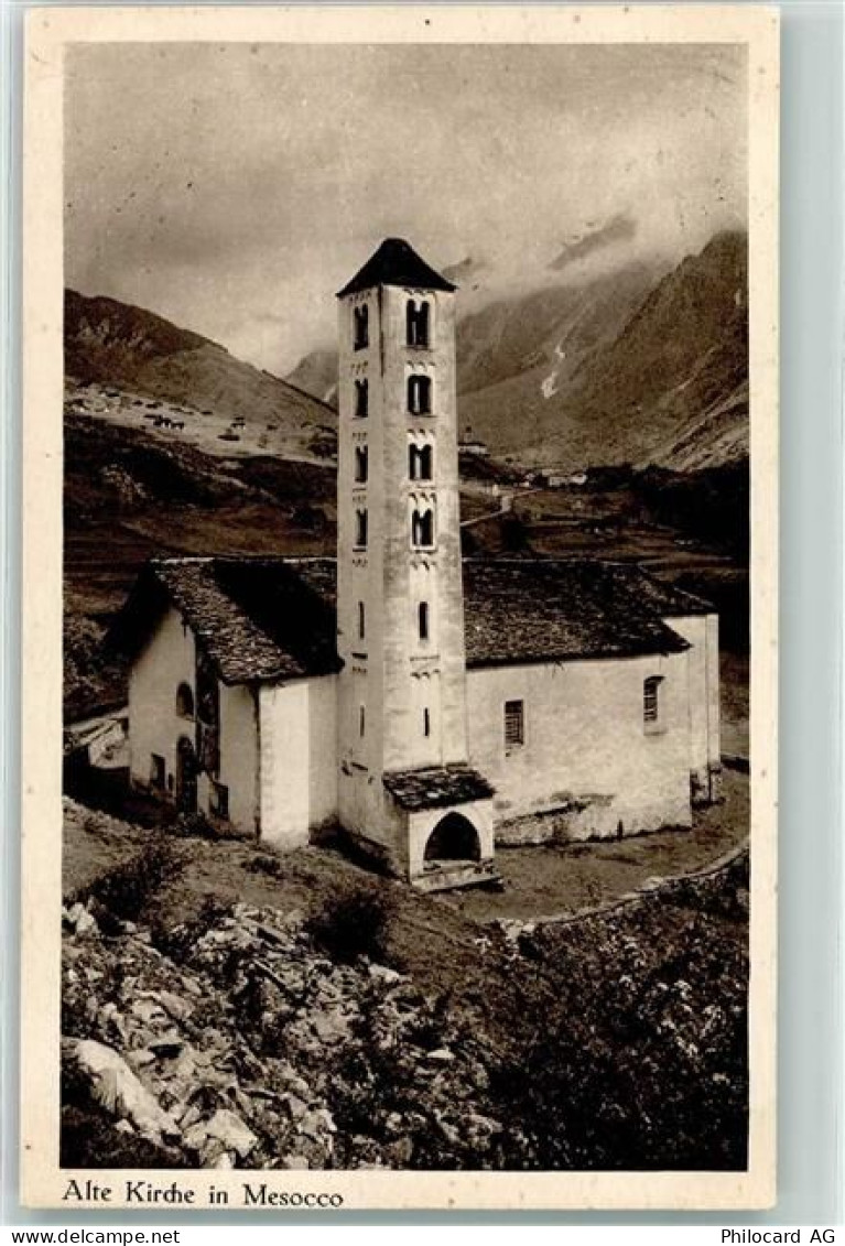 6563 Mesocco - Alte Kirche - 10602288