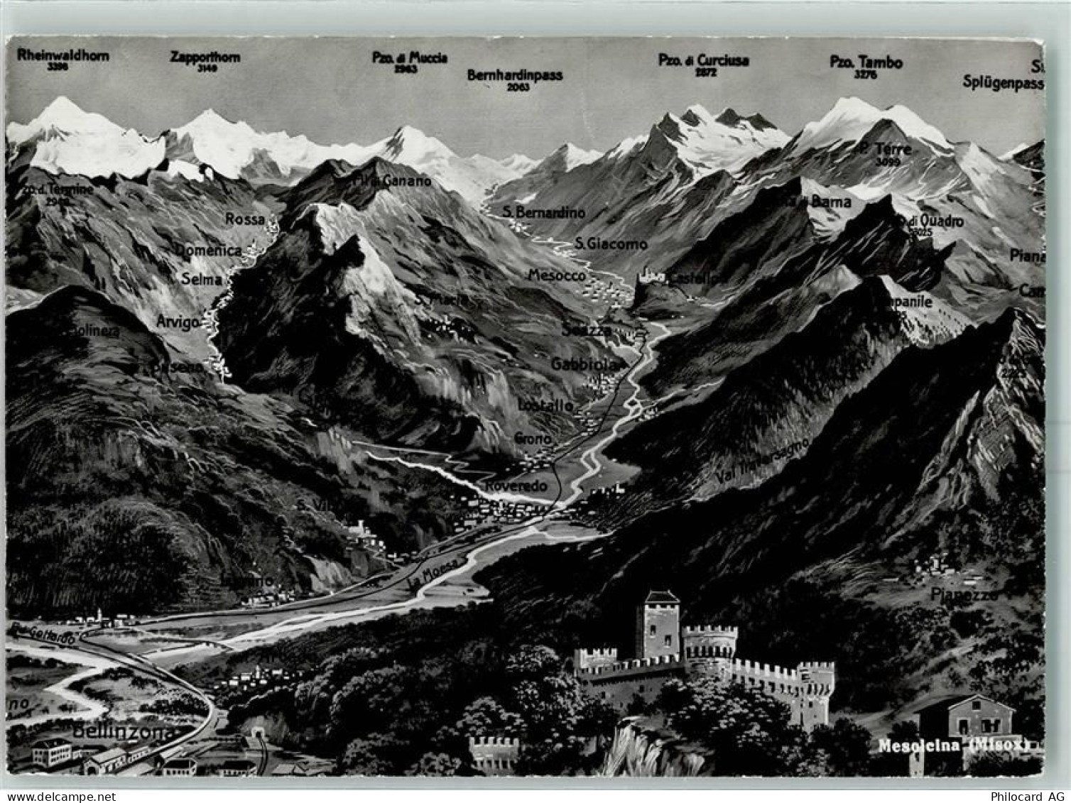 6563 Mesocco - Mesolcina Misox - 10390942